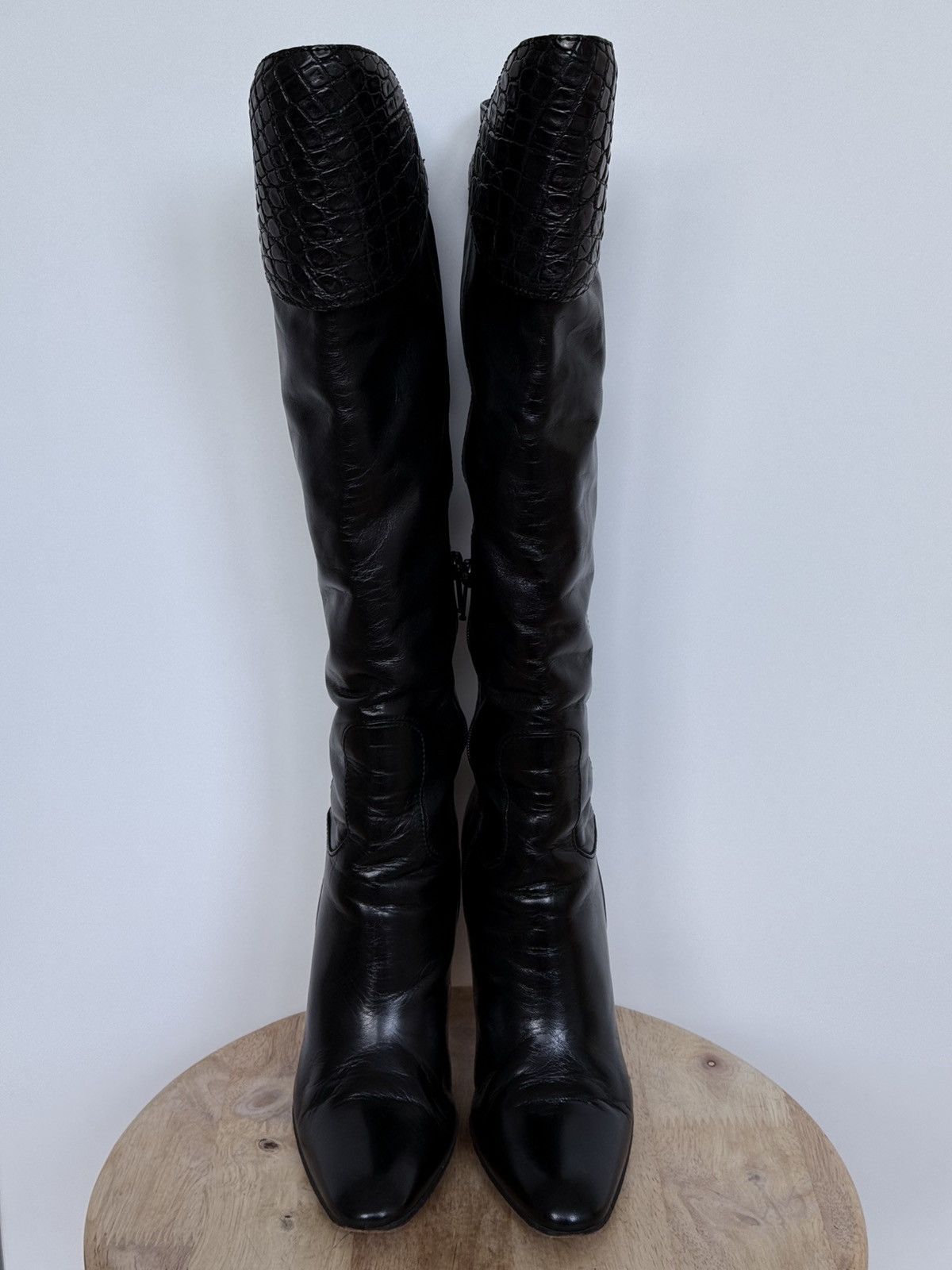 Gucci Gucci Leather riding boots Size US 6 / IT 36 - 4 Thumbnail