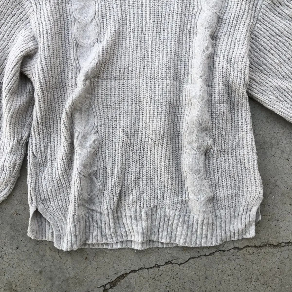 Homespun Knitwear Vintge Knitwear Warm & Soft Touch Grey Vintage Womenswear Size US L / EU 52-54 / 3 - 12 Thumbnail