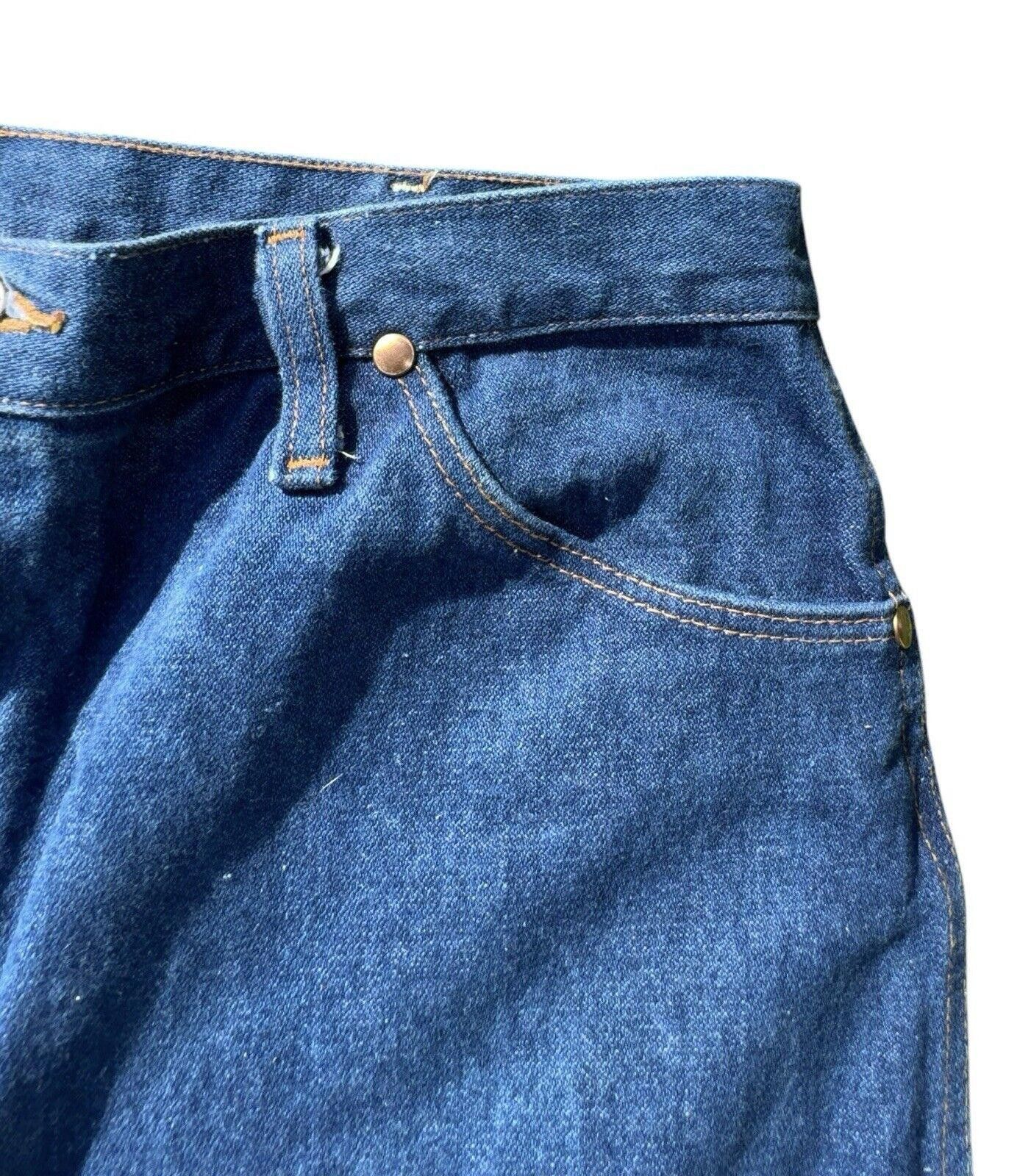 Wrangler Vintage Wrangler 80s 90s Original Cowboy Cowboy Jeans 38x30 Size US 38 / EU 54 - 4 Thumbnail