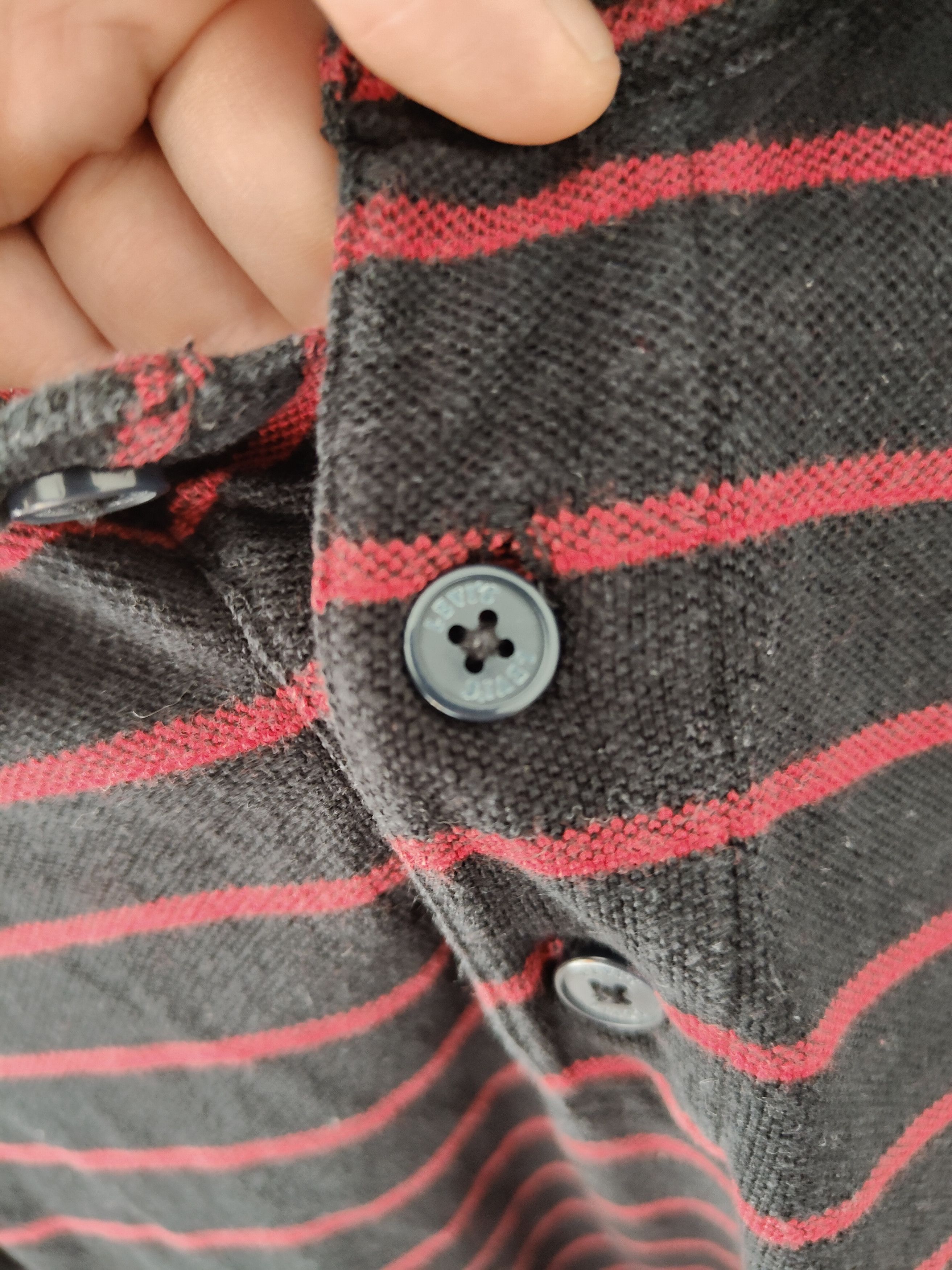 Levi's × Levi's Vintage Clothing Vintage Levi's Polo Shirt Large Men's y2k , streetwear Size US L / EU 52-54 / 3 - 7 Thumbnail