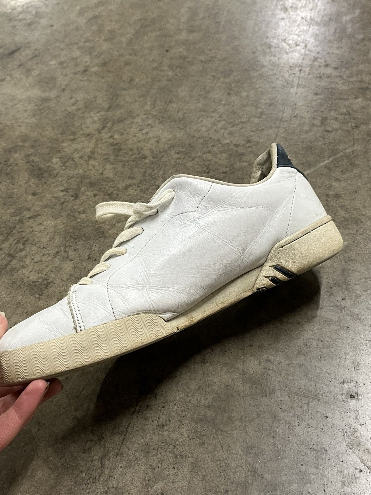 Evisu Evisu vintage leather low top shoes trainers hype rare y2k Size US 9 / EU 42 - 5 Thumbnail