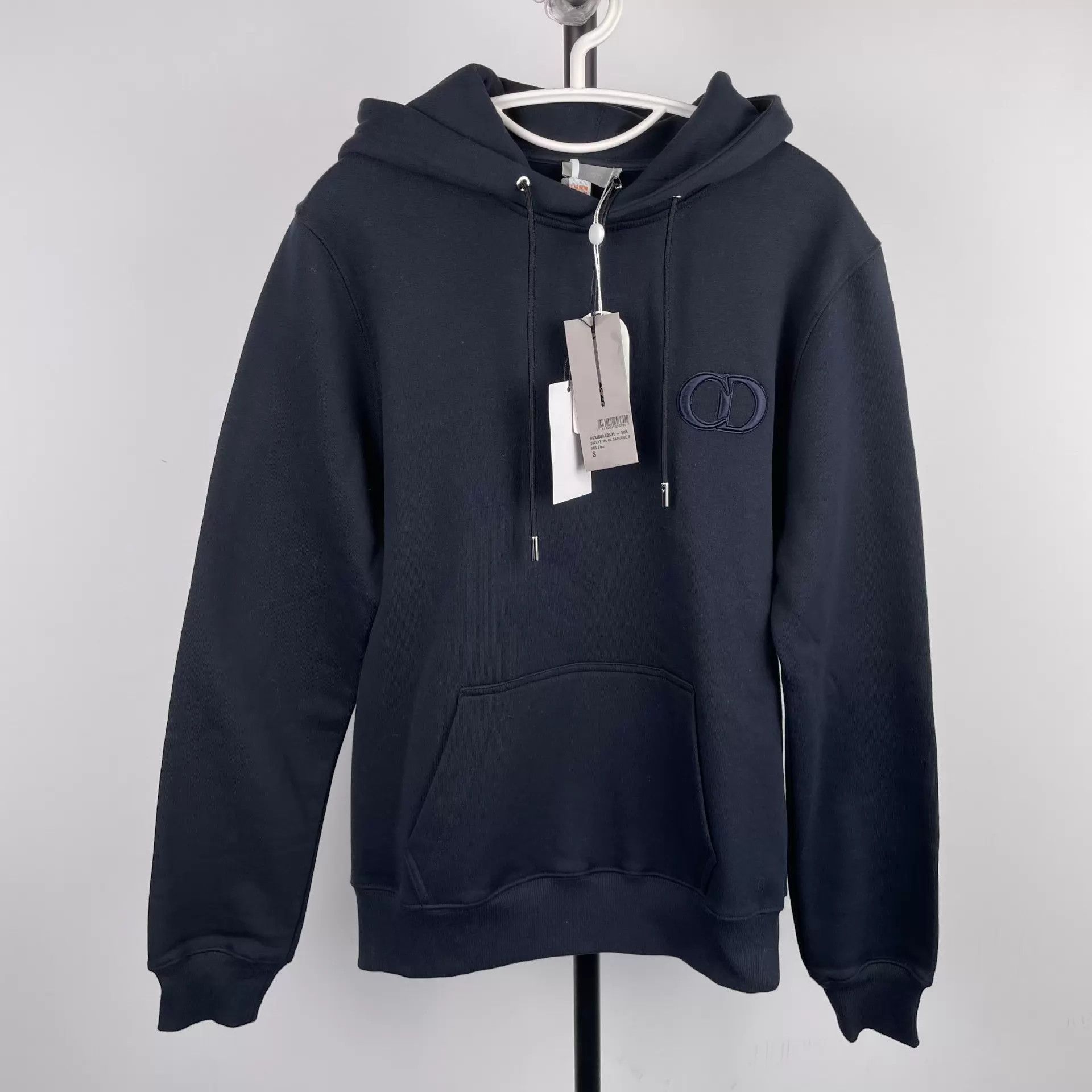 Dior Dior Black CD Logo Hoodie New With Tags S Size US S / EU 44-46 / 1 - 1 Thumbnail