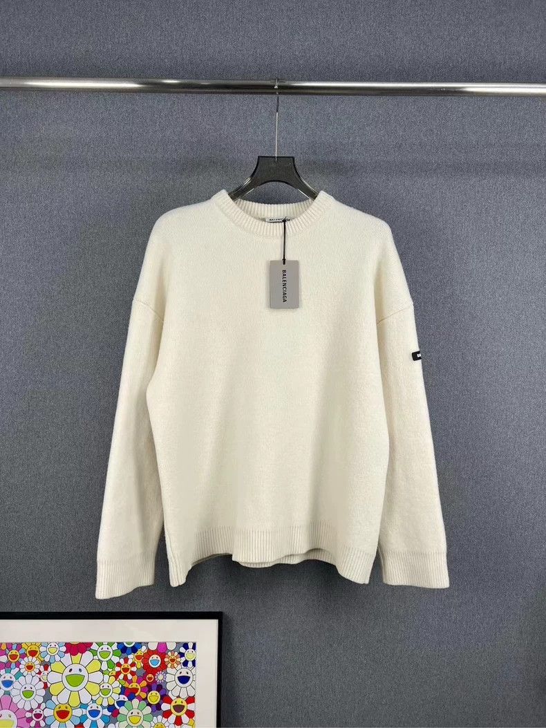 Balenciaga Balenciaga Logo Sweater Size L Brand New - dmc Size US L / EU 52-54 / 3 - 1 Thumbnail