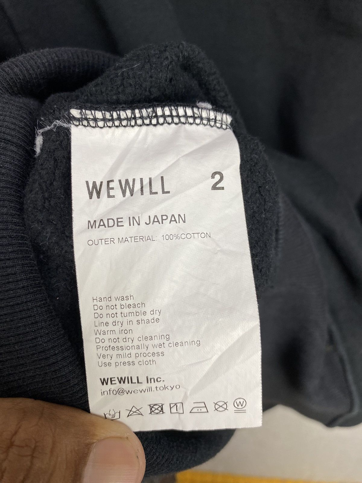 Japanese Brand Japanese Brand We Will Sweatshirt Sun Faded Crewneck Size 2 Size US M / EU 48-50 / 2 - 9 Thumbnail