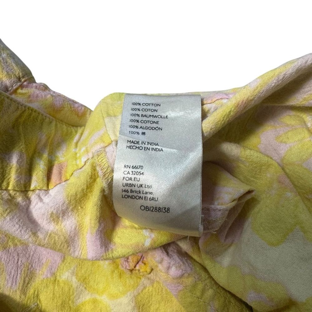 Free People Free People Palo Duro Yellow Floral Shorts Size M Size 32" / US 10 / IT 46 - 8 Thumbnail
