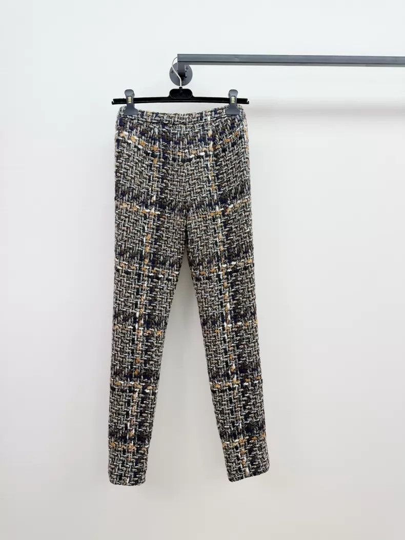 Chanel Chanel Woollen braided trousers Size 24" / US 00 / IT 34 - 4 Thumbnail