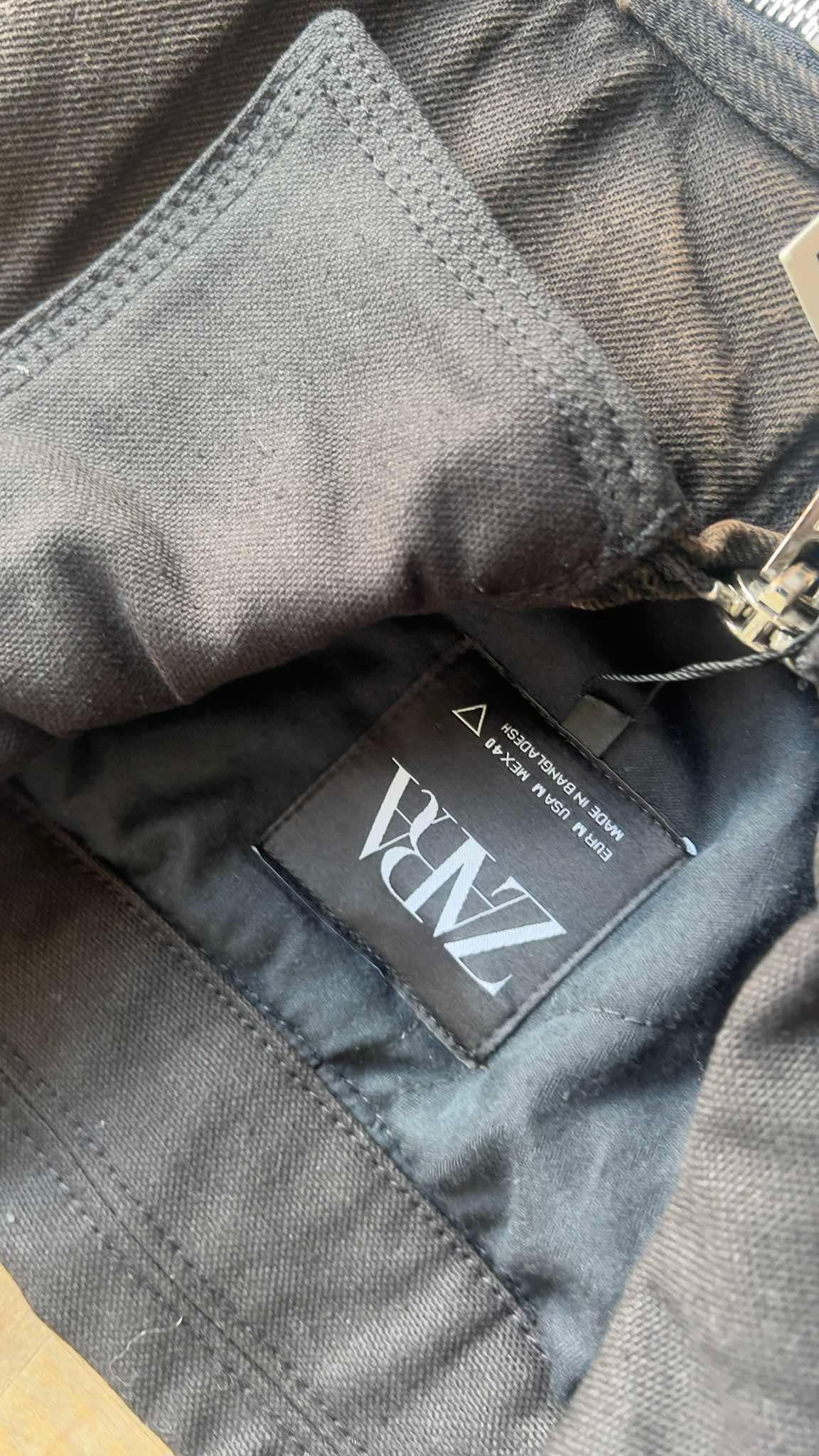Zara denim workwear denim jacket size man M