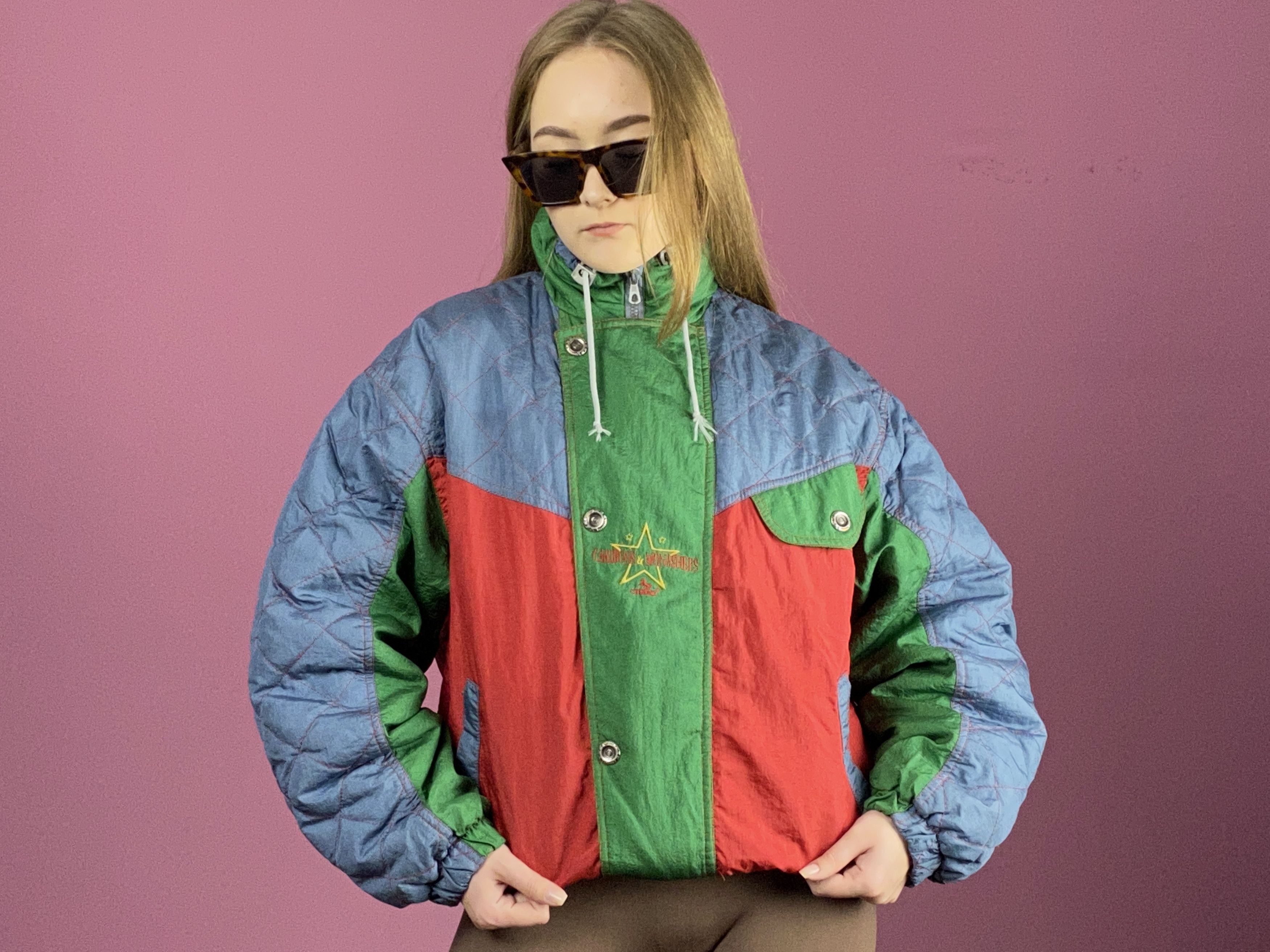 Vintage 90s Aruba Vintage Women's Ski Jacket - L Size L / US 10 / IT 46 - 4 Thumbnail