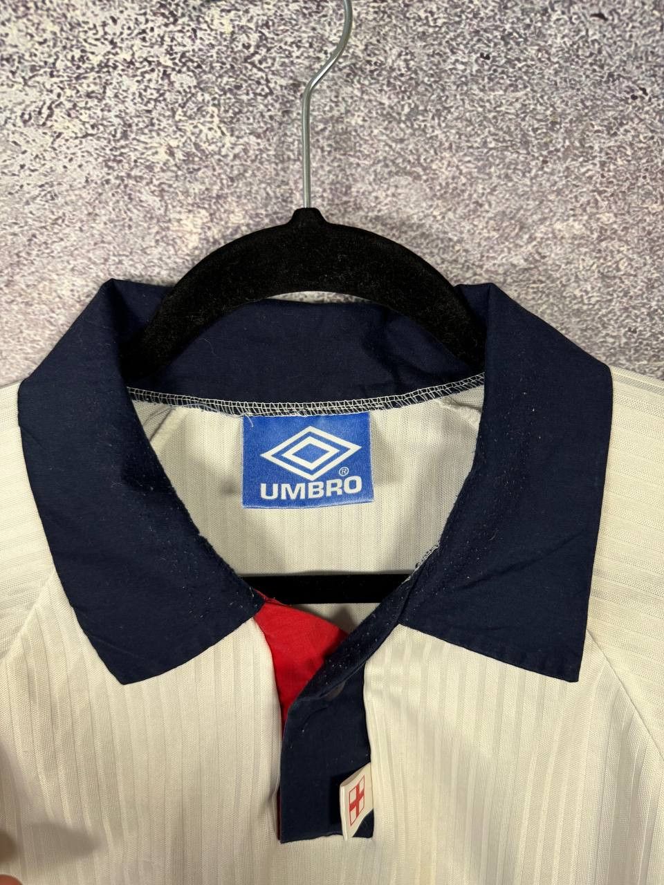 Vintage 90's England National Team 1998 Fan Soccer Jersey XL Size US XL / EU 56 / 4 - 8 Thumbnail