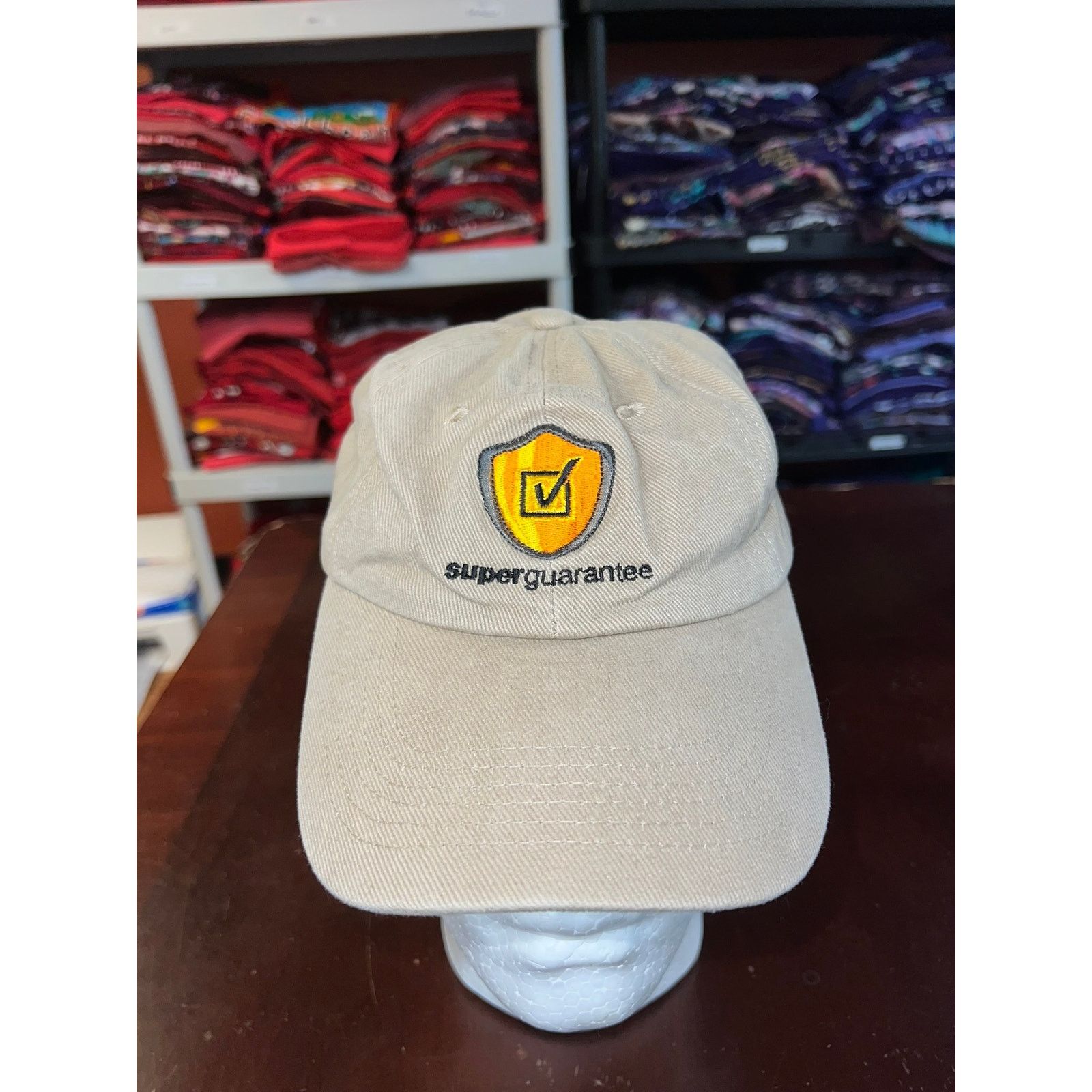 Vintage Super Yellow Pages Hat Verizon Super Page Brown Cap Headwear Size ONE SIZE - 1 Thumbnail