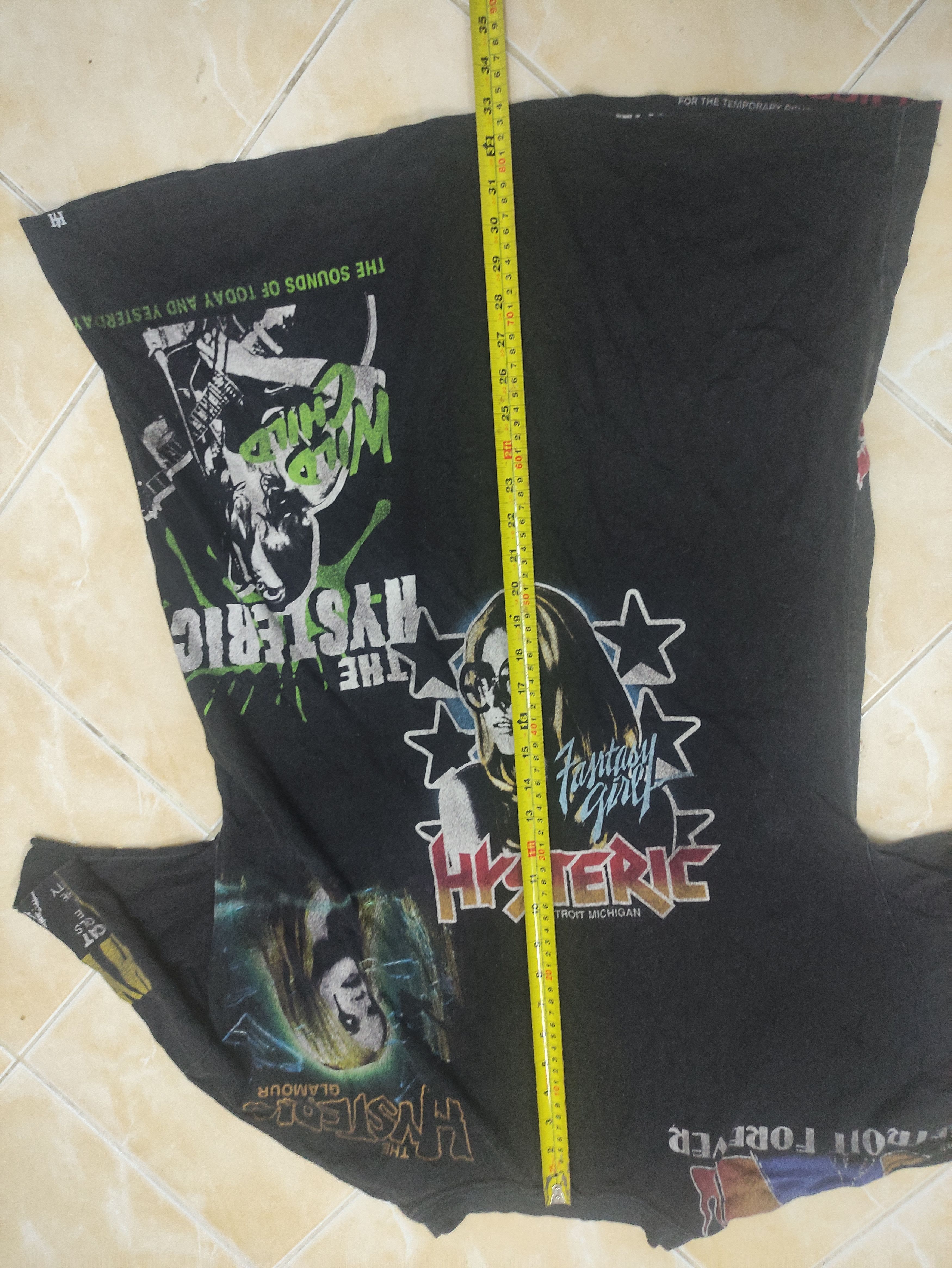 Hysteric Glamour HYSTERIC GLAMOUR HIGHTIME T-SHIRT BAGGY IRON MAIDEN ART Size US M / EU 48-50 / 2 - 13 Thumbnail