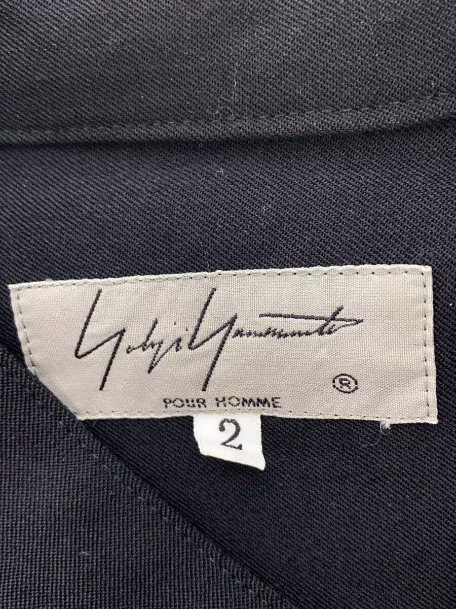 Yohji Yamamoto yohji yamamoto POUR HOMME/wool/BLK/ Long sleeve shirt Size US M / EU 48-50 / 2 - 3 Thumbnail