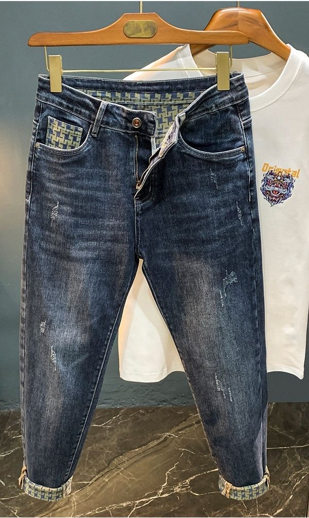 Designer × Japanese Brand Straight Fit Loose Cotton Jean Size US 37 - 3 Thumbnail