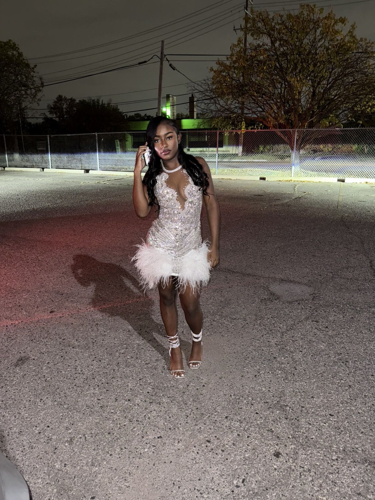 Other Custom made white dress Size S / US 4 / IT 40 - 3 Thumbnail