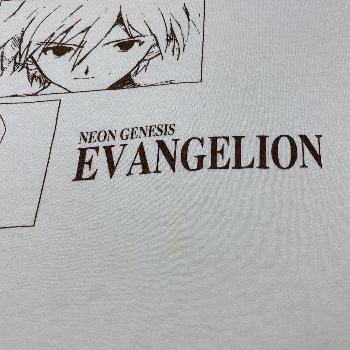 Anime Vintage 90's NEON GENESIS EVANGELION Anime Movie Tee Size US L / EU 52-54 / 3 - 5 Thumbnail