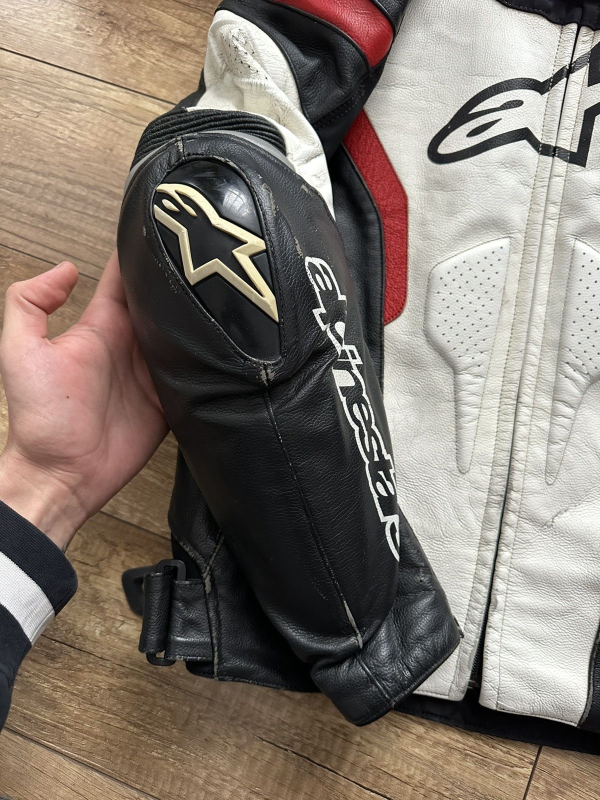 Alpinestars Alpinestars Vintage Zip Leather Moto Jacket Size US L / EU 52-54 / 3 - 6 Thumbnail