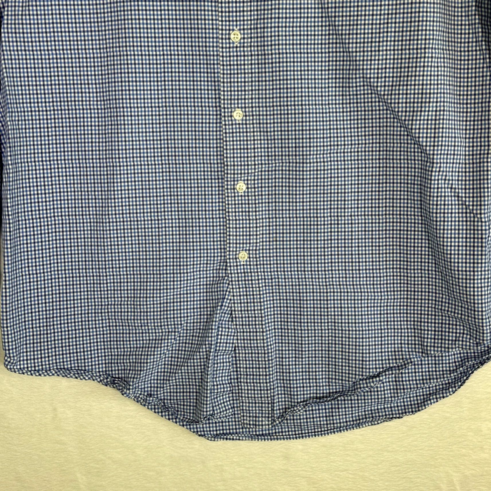 Ralph Lauren Ralph Lauren Shirt Mens XL Blue Checked Classic Fit Button-Down Long Sleeve Size US XL / EU 56 / 4 - 3 Thumbnail
