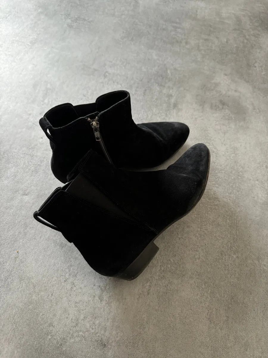 Isabel Marant × Vintage Isabel Marant Etoile Black Suede Boots Size US 7 / IT 37 - 8 Thumbnail