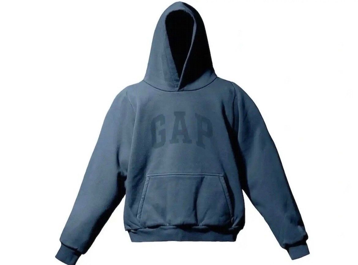 Kanye West Yeezy Gap Dove Shrunken Hoodie Size US XL / EU 56 / 4 - 2 Thumbnail