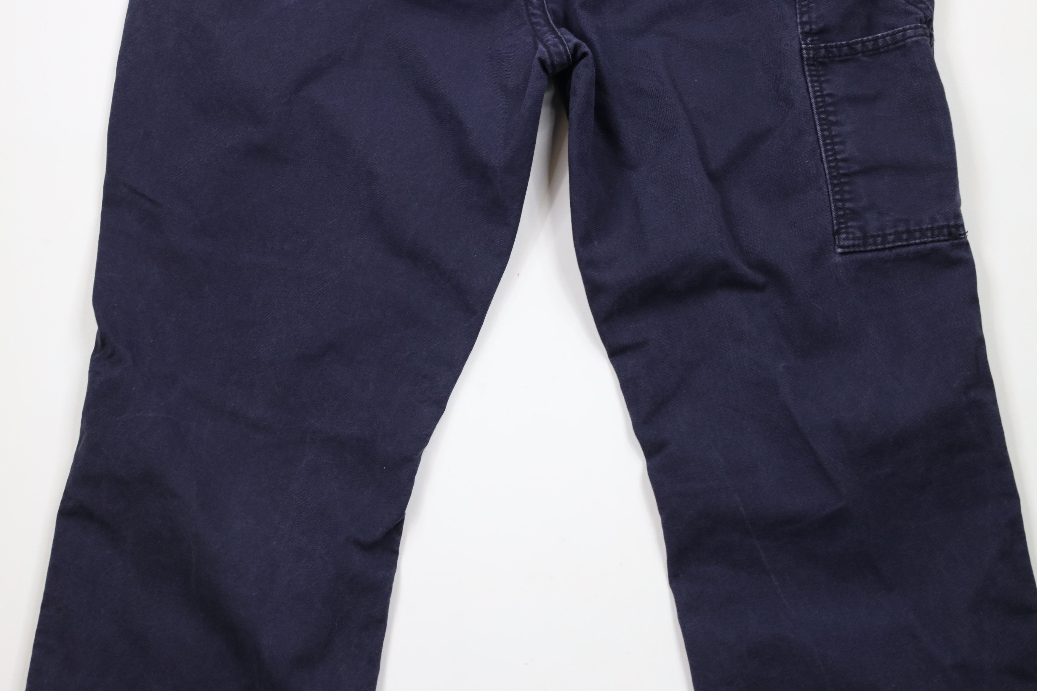 Ariat × Vintage Ariat FR Resistant Low Rise M4 Bootcut Canvas Pants Blue Size US 42 / EU 58 - 14 Thumbnail