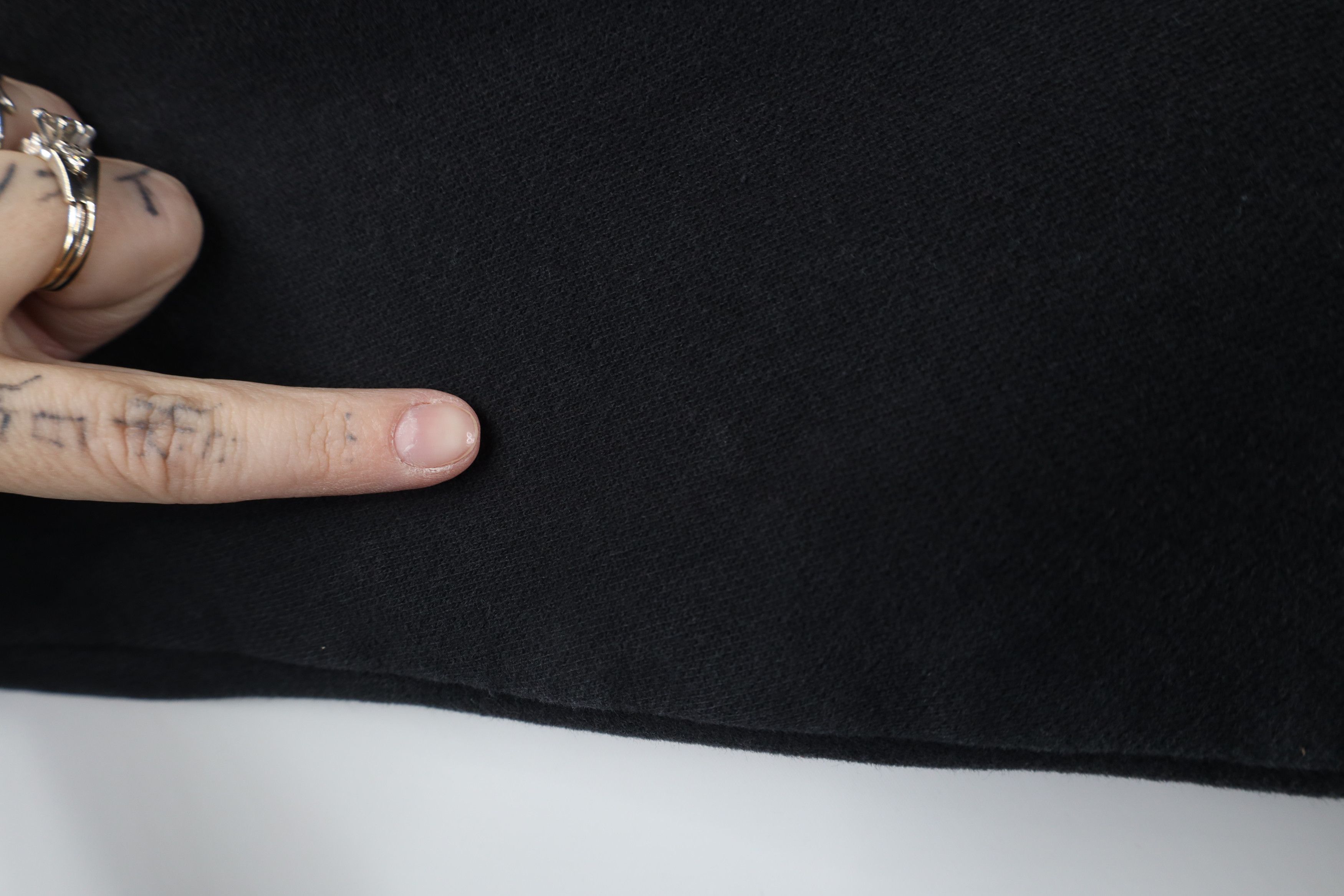 Russell Athletic × Vintage Vintage 90s Russell Athletic Blank Crewneck Sweatshirt Black Size US L / EU 52-54 / 3 - 5 Thumbnail