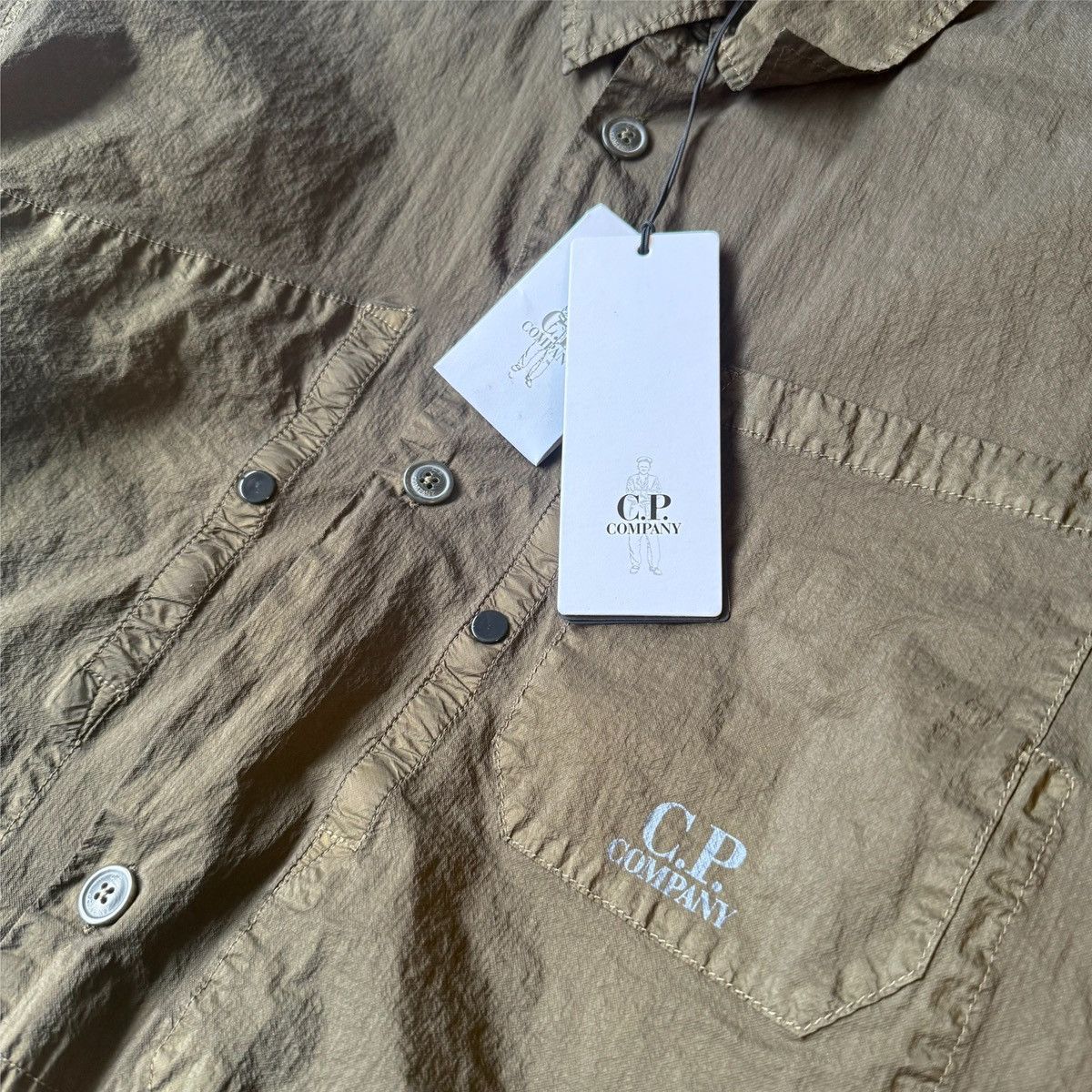 C.P. Company CP Company Gabardine SS Overshirt Size US S / EU 44-46 / 1 - 15 Thumbnail