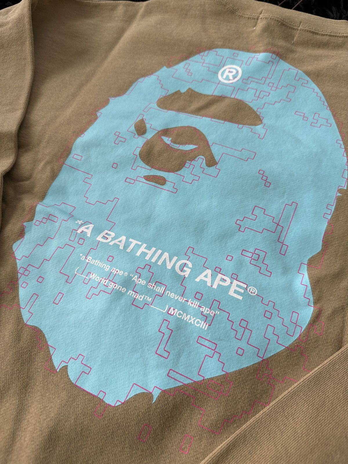 Bape Ape Head Loose Fit Crewneck Size US S / EU 44-46 / 1 - 2 Thumbnail