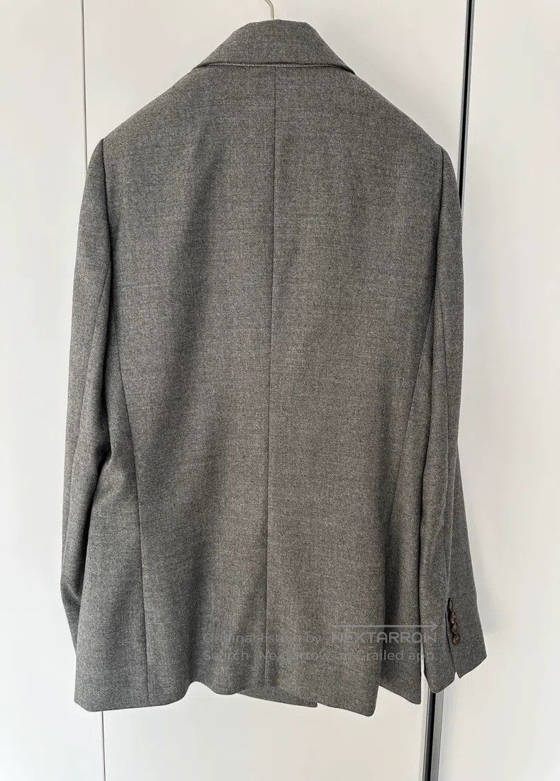 Brunello Cucinelli Brunello Cucinelli Cashmere Blazer Size S / US 4 / IT 40 - 3 Thumbnail