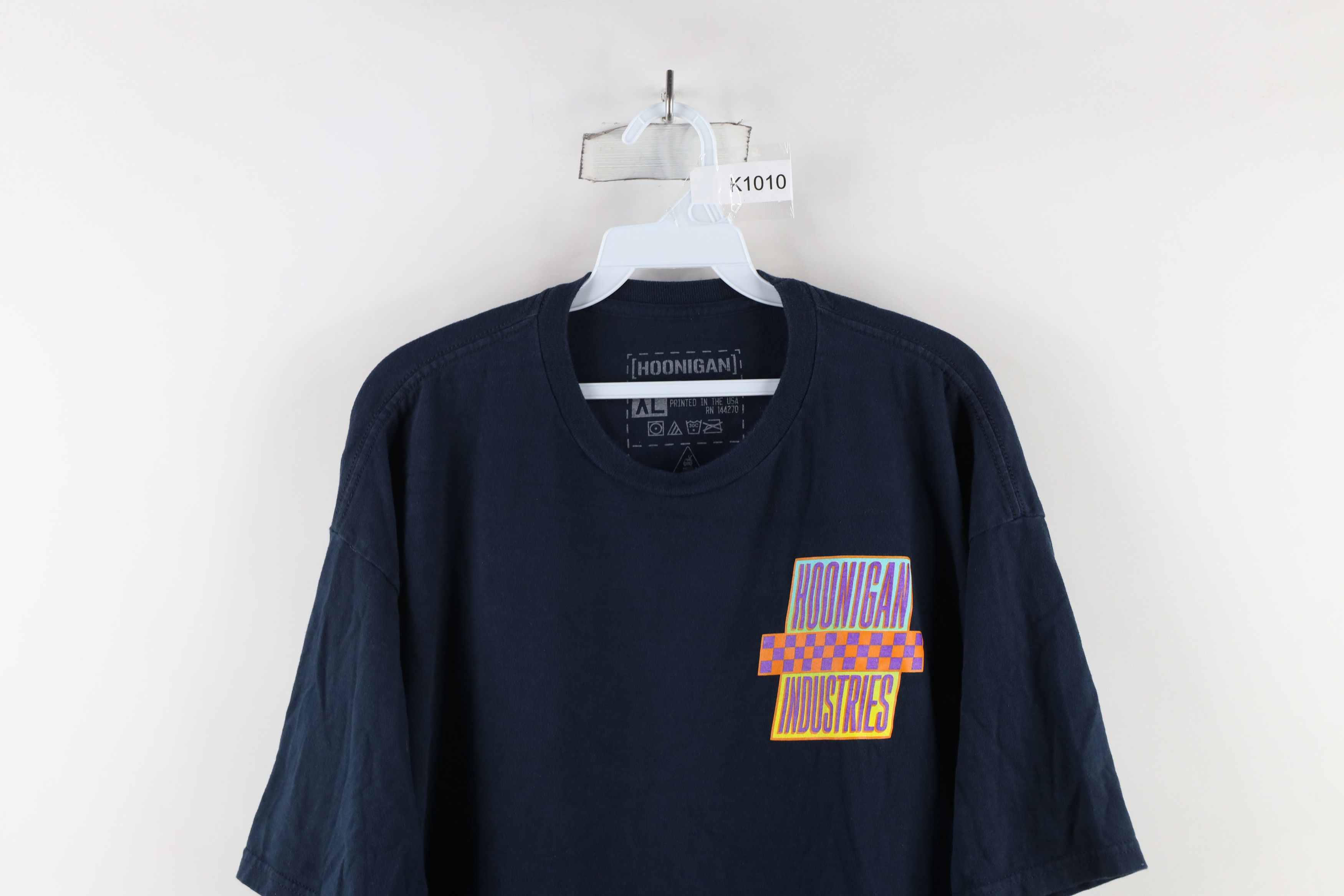 Vintage Vintage Hoonigan Industries Racing Block Rally Car T-Shirt Size US XL / EU 56 / 4 - 2 Thumbnail