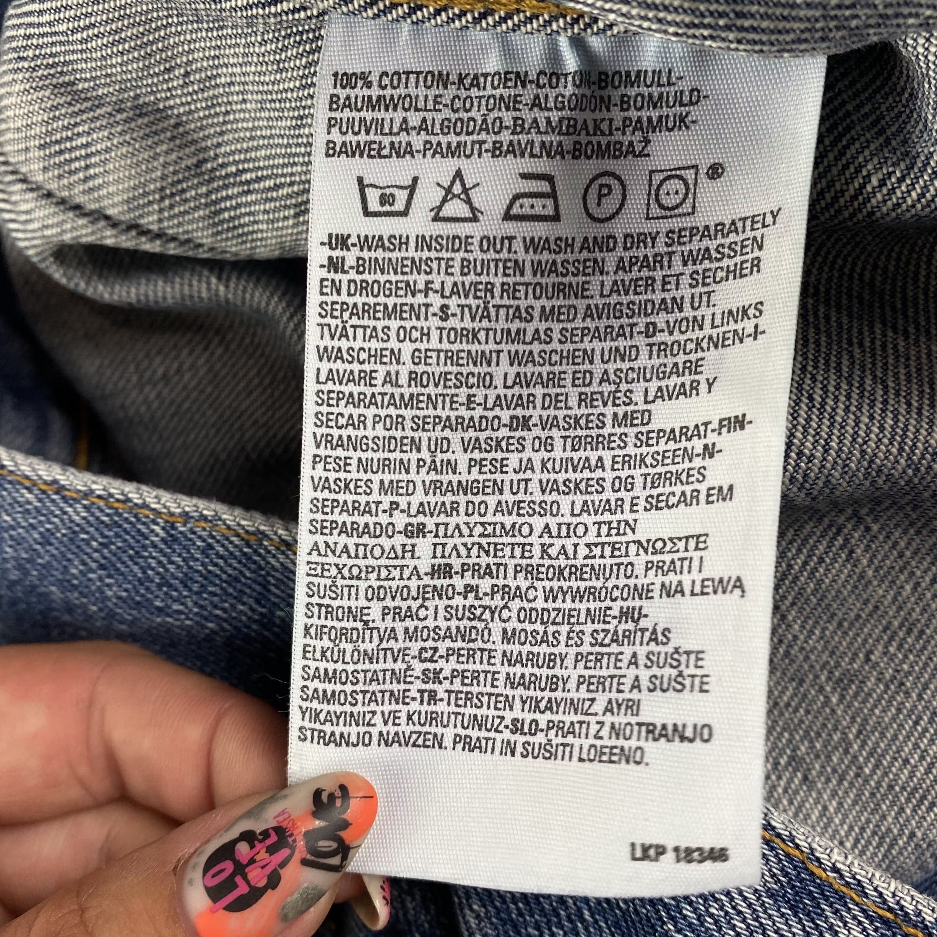 Levi's × Levi's Vintage Clothing × Vintage Men’s Denim Bomber Jacket Levi’s Vintage Size S Size US S / EU 44-46 / 1 - 5 Thumbnail