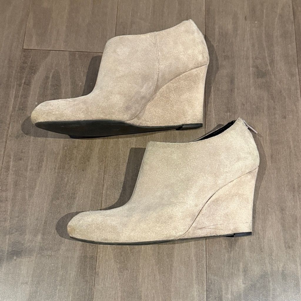 Naturalizer Naturalizer Ella Suede Wedge Boots Womens 7.5 Size US 7.5 / IT 37.5 - 1 Thumbnail