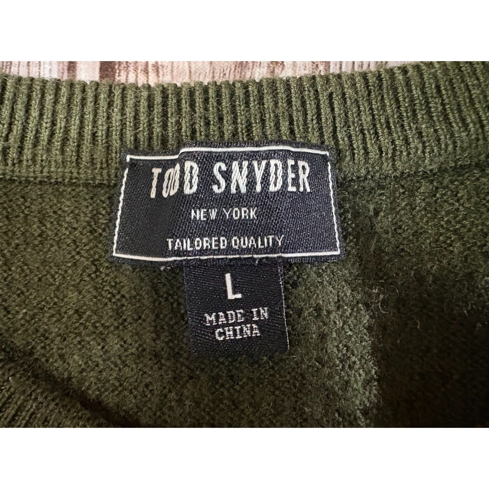 Todd Snyder Todd Snyder 100% Merino Wool Crewneck Sweater Men's Size L c Size US L / EU 52-54 / 3 - 2 Thumbnail
