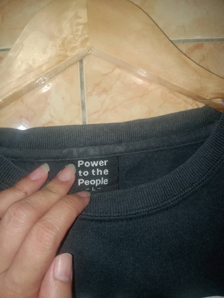 Band Tees E16-08 Power To The People JOHN LENNON WAR IS OVER Size US L / EU 52-54 / 3 - 9 Thumbnail