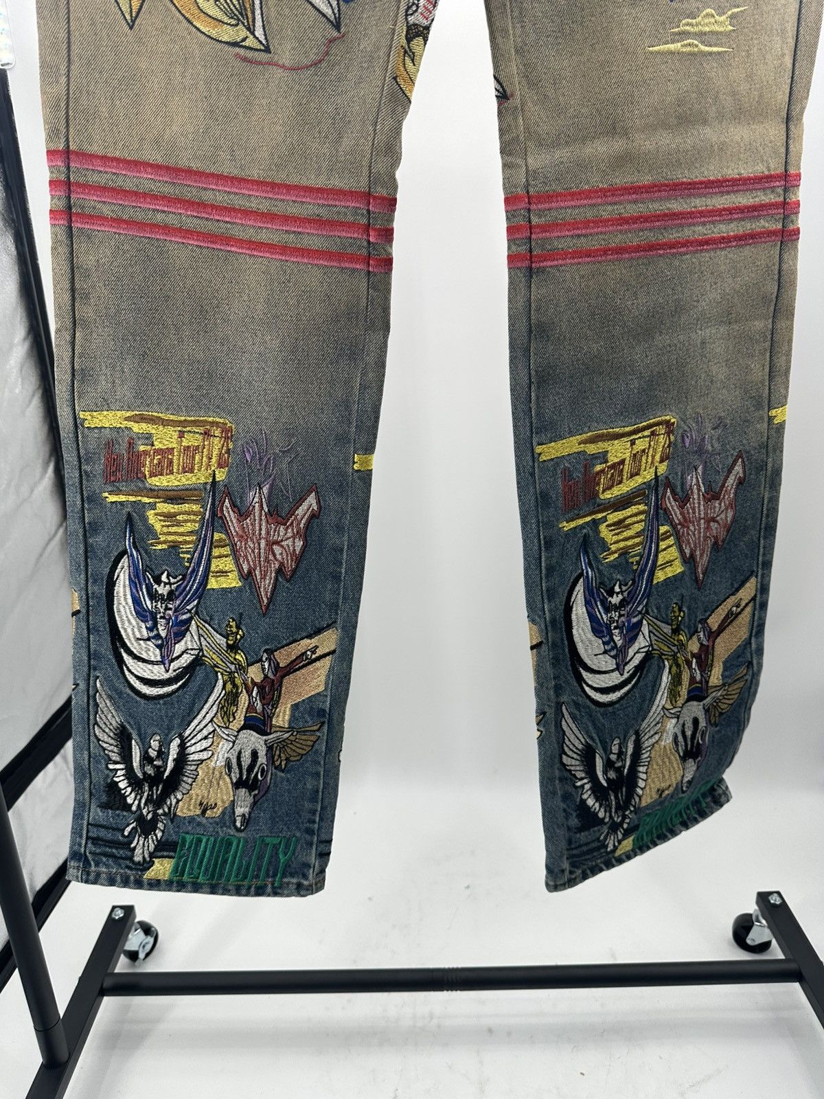 Who Decides War WHO DECIDES WAR Liberty Denim Jeans Size US 32 / EU 48 - 5 Thumbnail