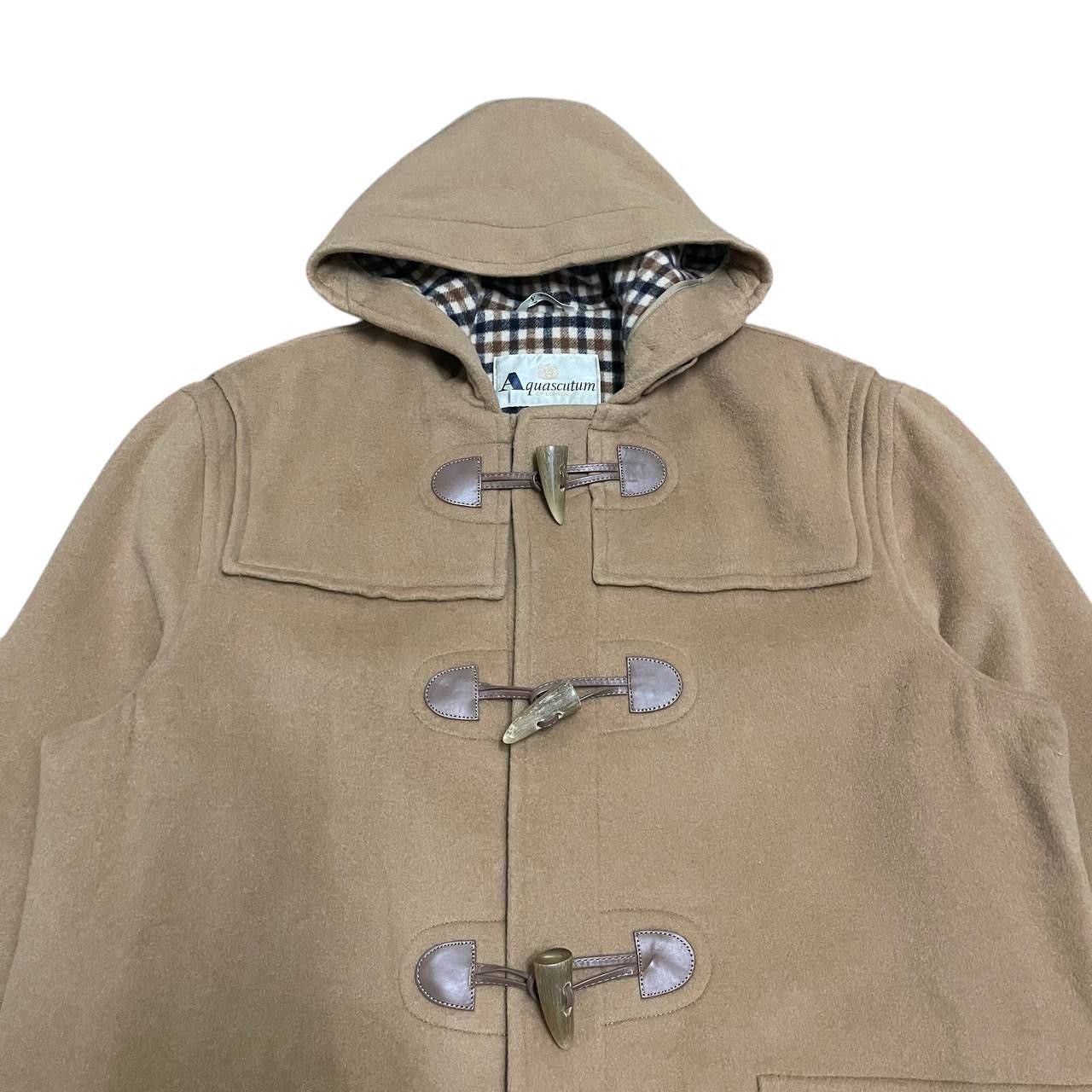 Aquascutum Vintage Aquascutum of London Wool Duffle Coat Size US L / EU 52-54 / 3 - 3 Thumbnail