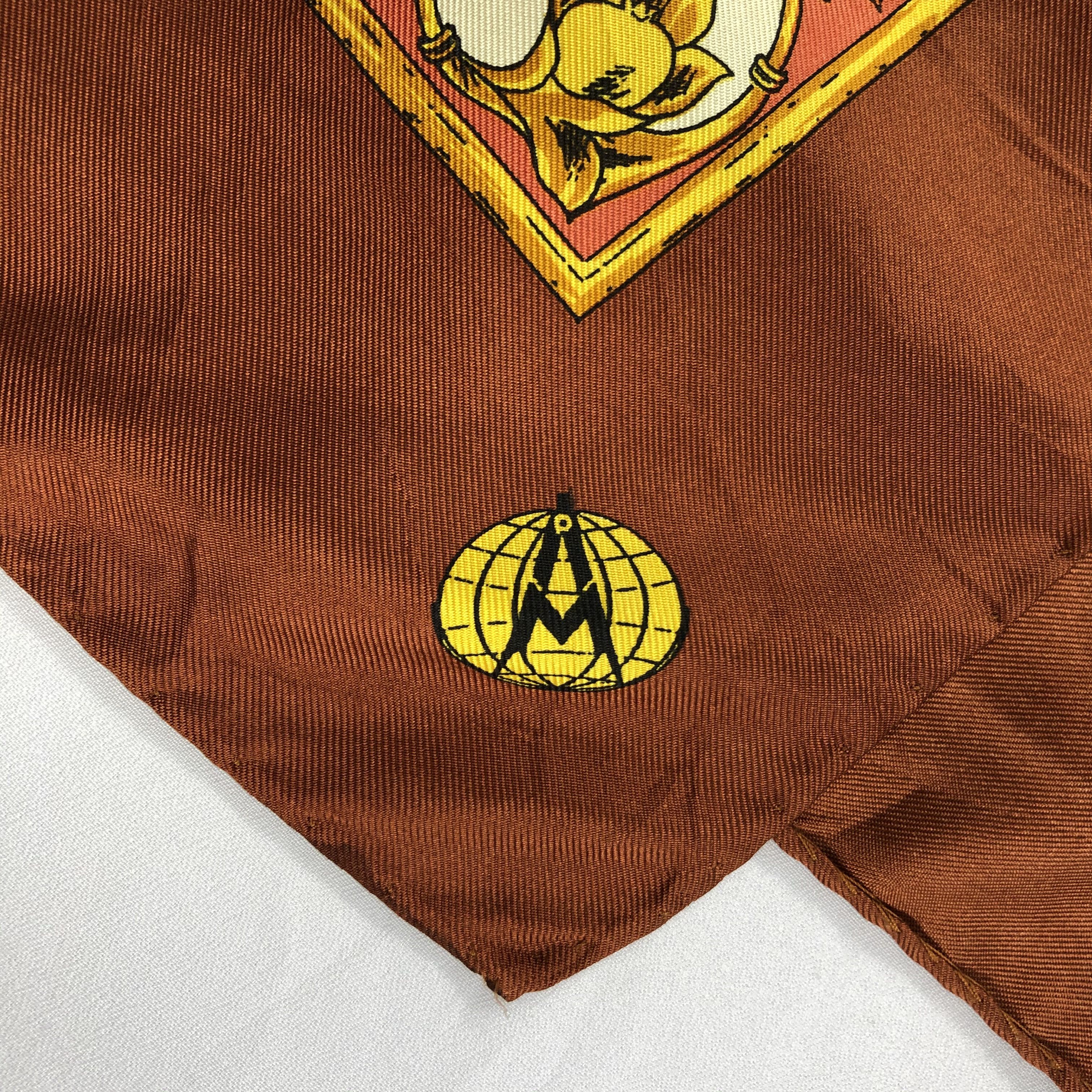 Alviero Martini Vintage Alviero Martini Silk Scarf Size ONE SIZE - 7 Thumbnail