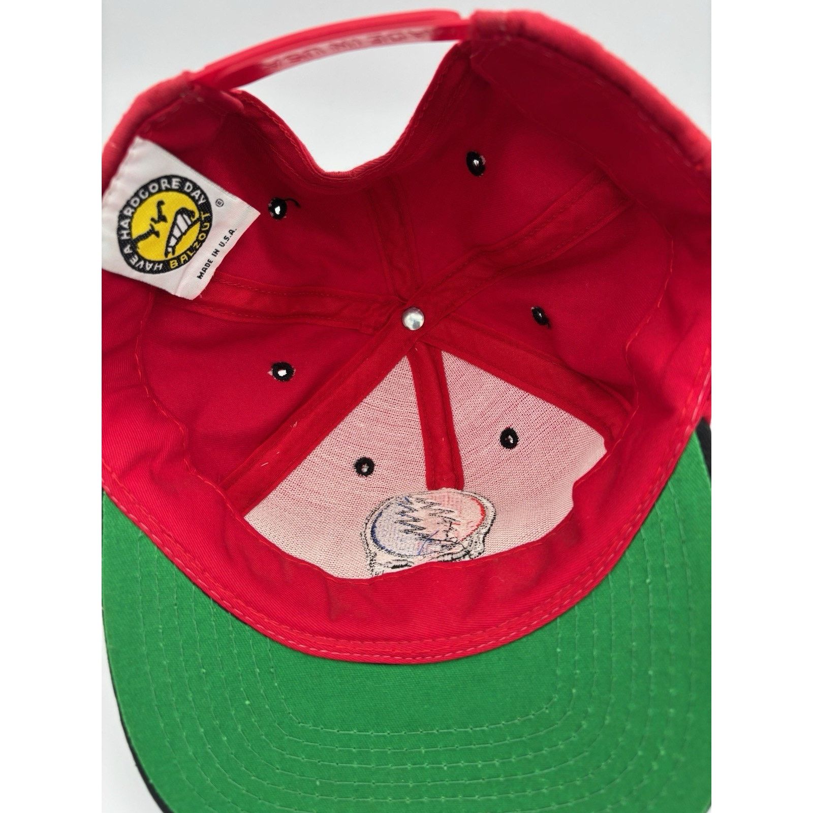 Other Vintage Grateful Dead Steal Your Face Hat Balzout Made USA Size ONE SIZE - 9 Thumbnail