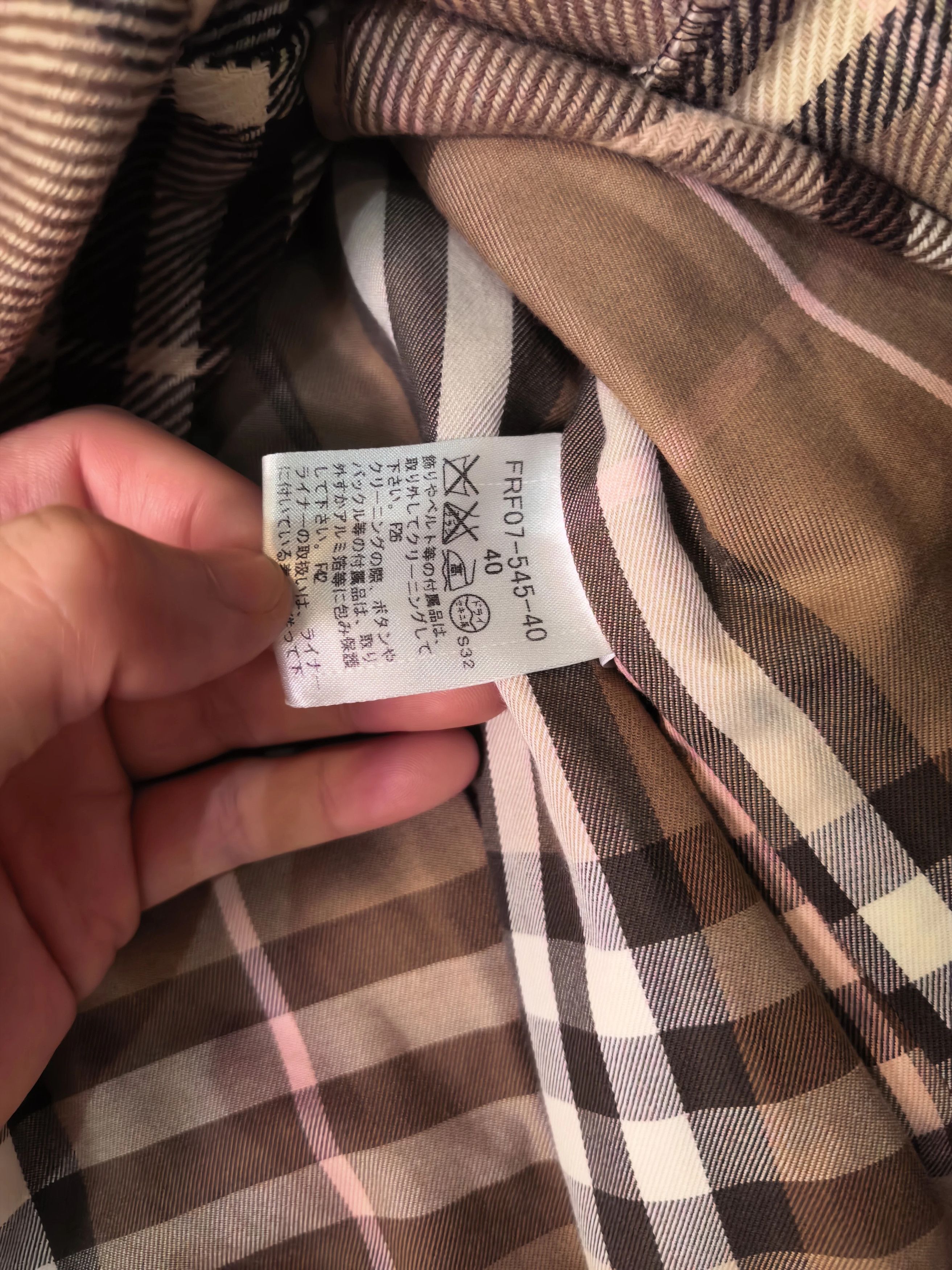 Burberry Burberry Blue Label Detachable Liner Trench 40 Like New Size S / US 4 / IT 40 - 6 Thumbnail