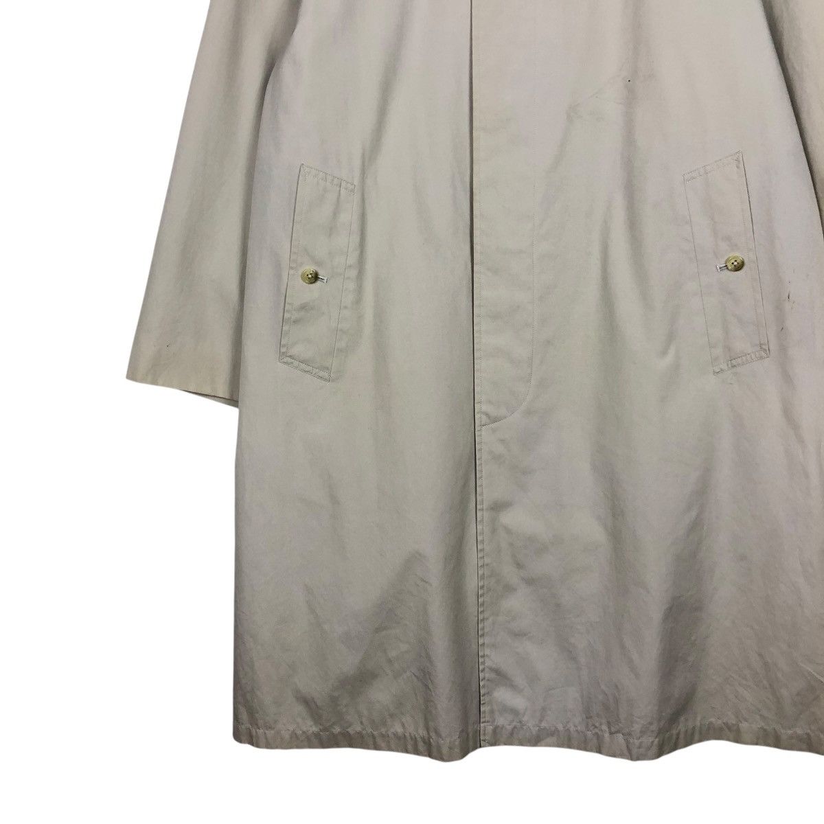 Burberry 🔥VINTAGE LONG JACKET BUTTON BURBERRYS Size US M / EU 48-50 / 2 - 7 Thumbnail