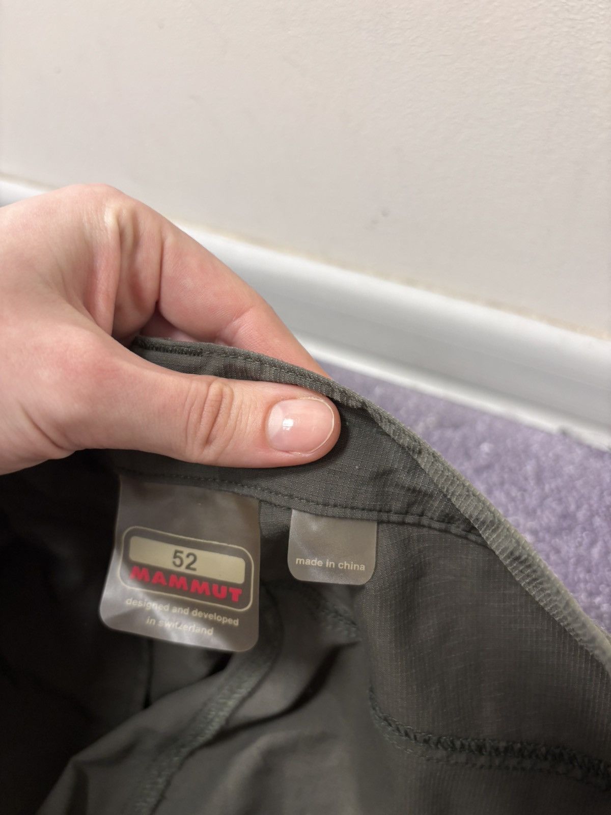 Mammut Mammut Mountain Men’s Pants Trousers Outdoor Hiking Khaki Size US 36 / EU 52 - 11 Thumbnail