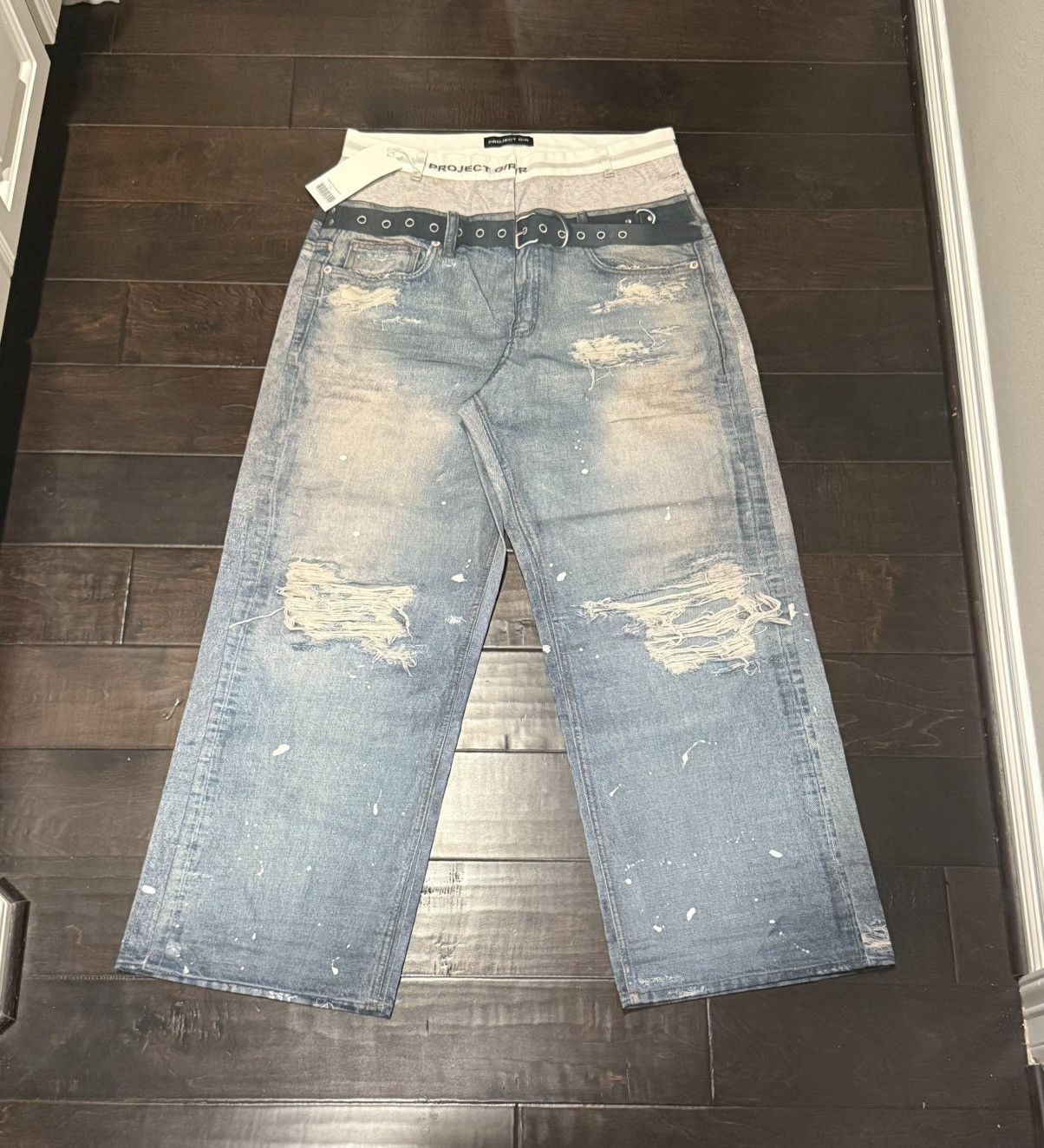 PROJECT G/R PROJECT GR Retro Baggy Denim Pants | Grailed