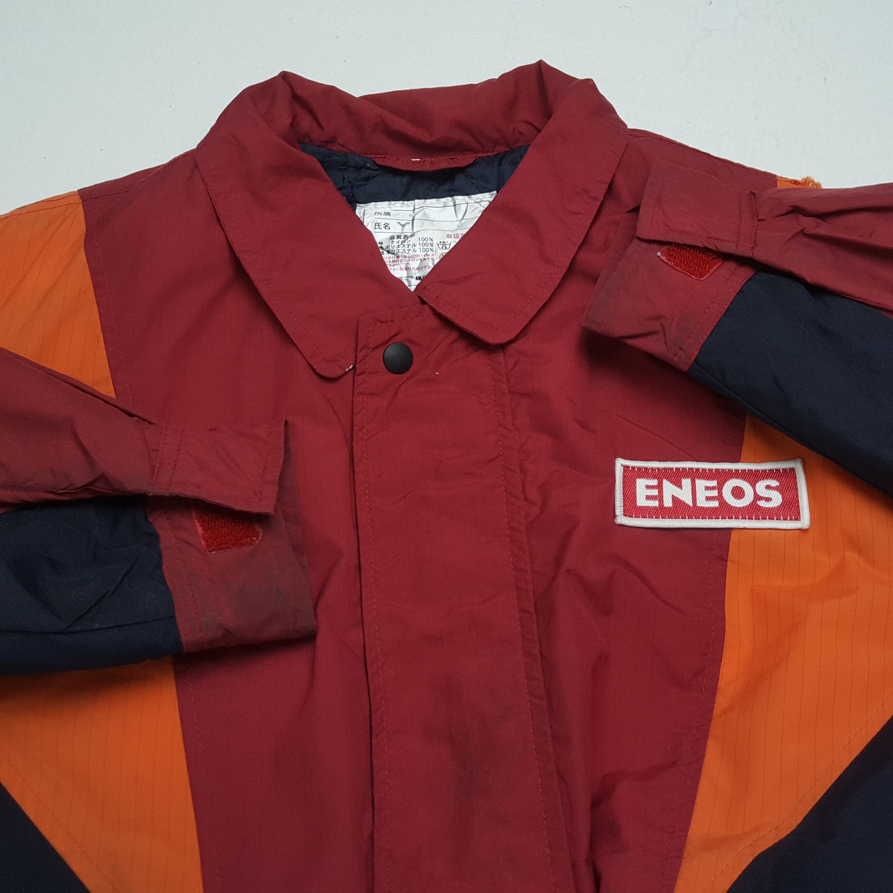 Vintage Vintage ENEOS Japanese Racing Oil Crew Jacket Size US L / EU 52-54 / 3 - 8 Thumbnail