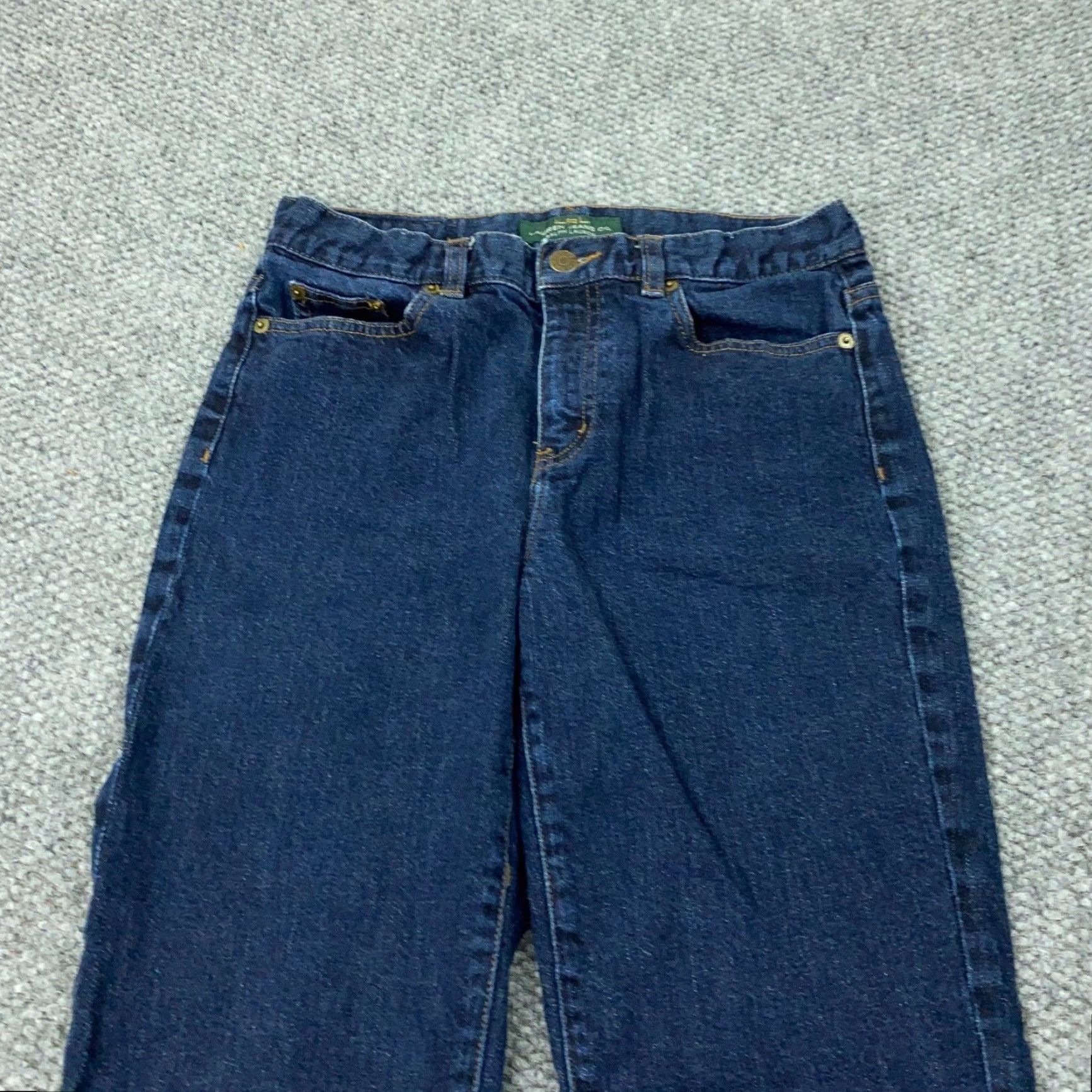 Ralph Lauren Lauren Jeans Co. Womens Jeans Classic Straight Stretch 28 Blue 4 Denim 5-Pocket - Regular Rise Mid Vintage No Size 28" / US 6 / IT 42 - 2 Thumbnail
