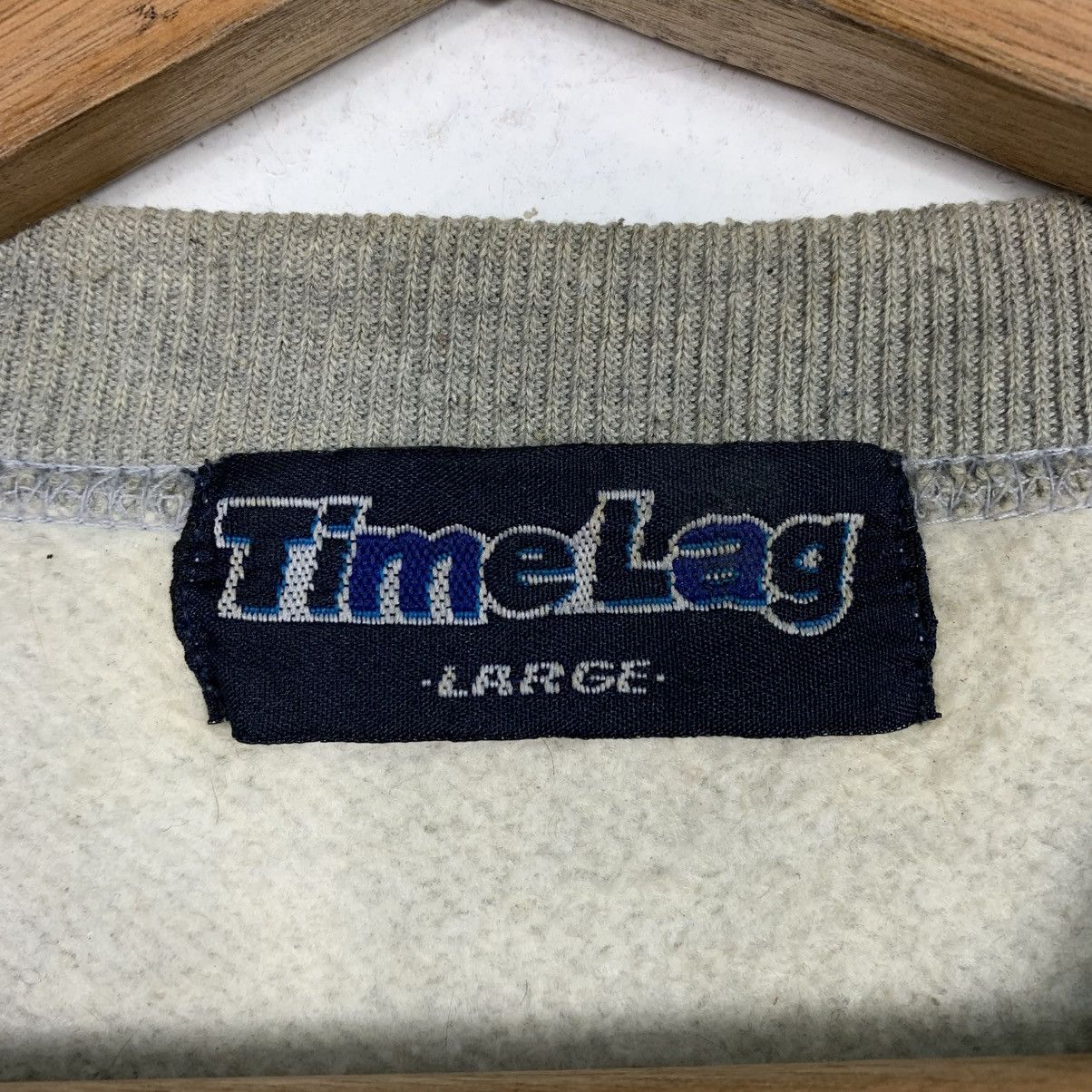 Japanese Brand Vintage Japanese Brand Time Lag USA Sweatshirt Size US L / EU 52-54 / 3 - 11 Thumbnail