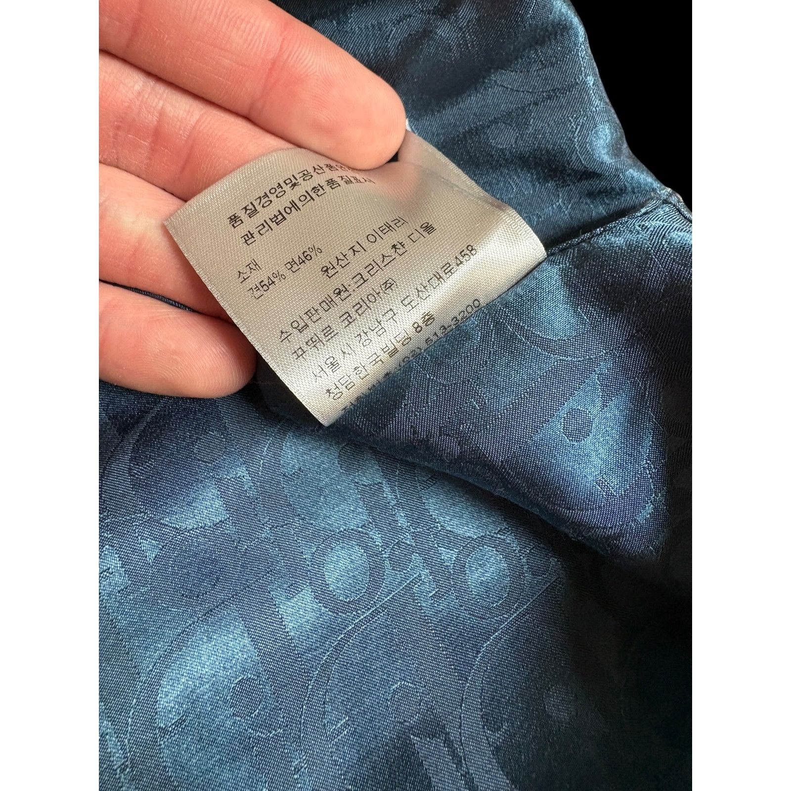 Dior Dior Oblique Blue Silk Cotton Short Sleeve Buttonup Shirt 37 Size US S / EU 44-46 / 1 - 7 Thumbnail