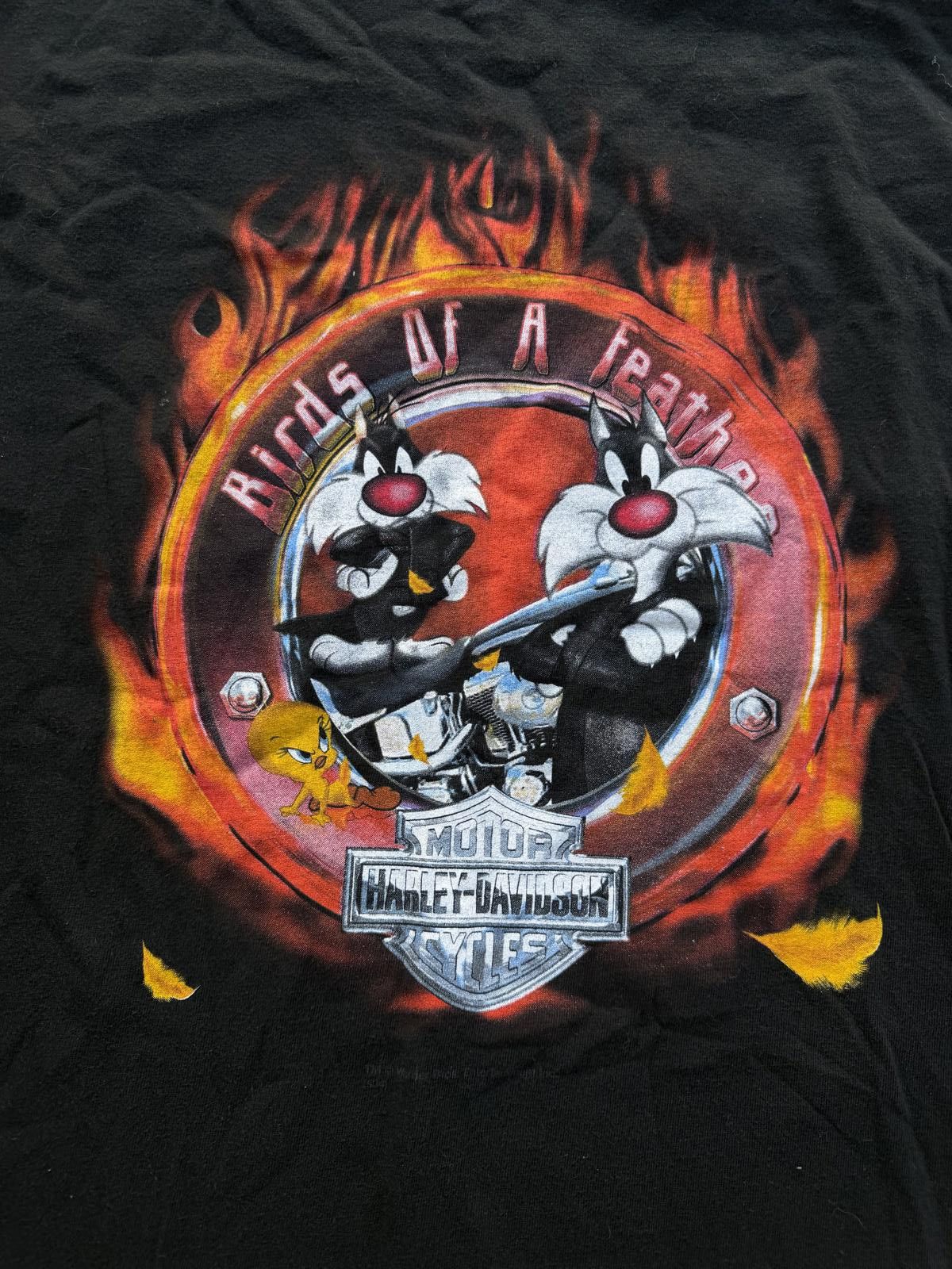 Harley Davidson Vintage Looney Tunes x Harley-Davidson T-Shirt – XXL Size US XXL / EU 58 / 5 - 4 Thumbnail
