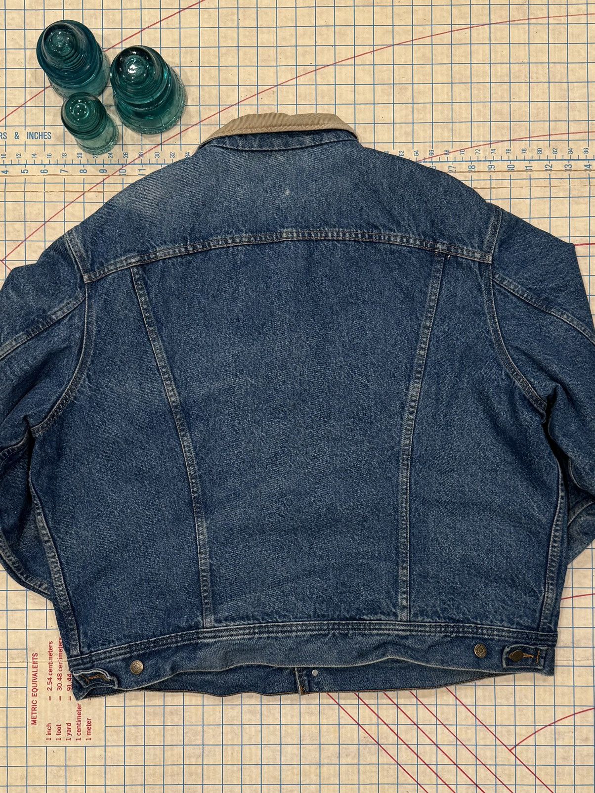 Mustang Vintage Mustang Storm Rider Denim Jacket Blanket Lined XL Size US XL / EU 56 / 4 - 12 Thumbnail