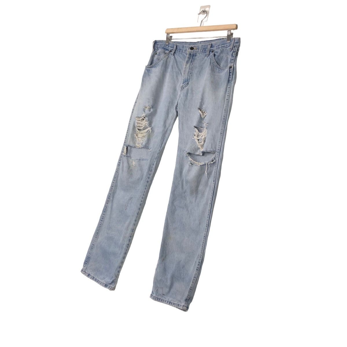 Japanese Brand 🔥Vintage Carpenter Denim Work Dickies Inspire Carhartt Usa Size US 36 / EU 52 - 2 Thumbnail