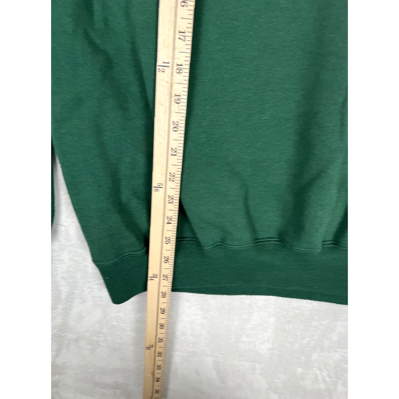 Hanes VINTAGE Hanes Sweatshirt Mens 2XL Green Blank Fleece Crewneck Pullover Size US XXL / EU 58 / 5 - 5 Thumbnail