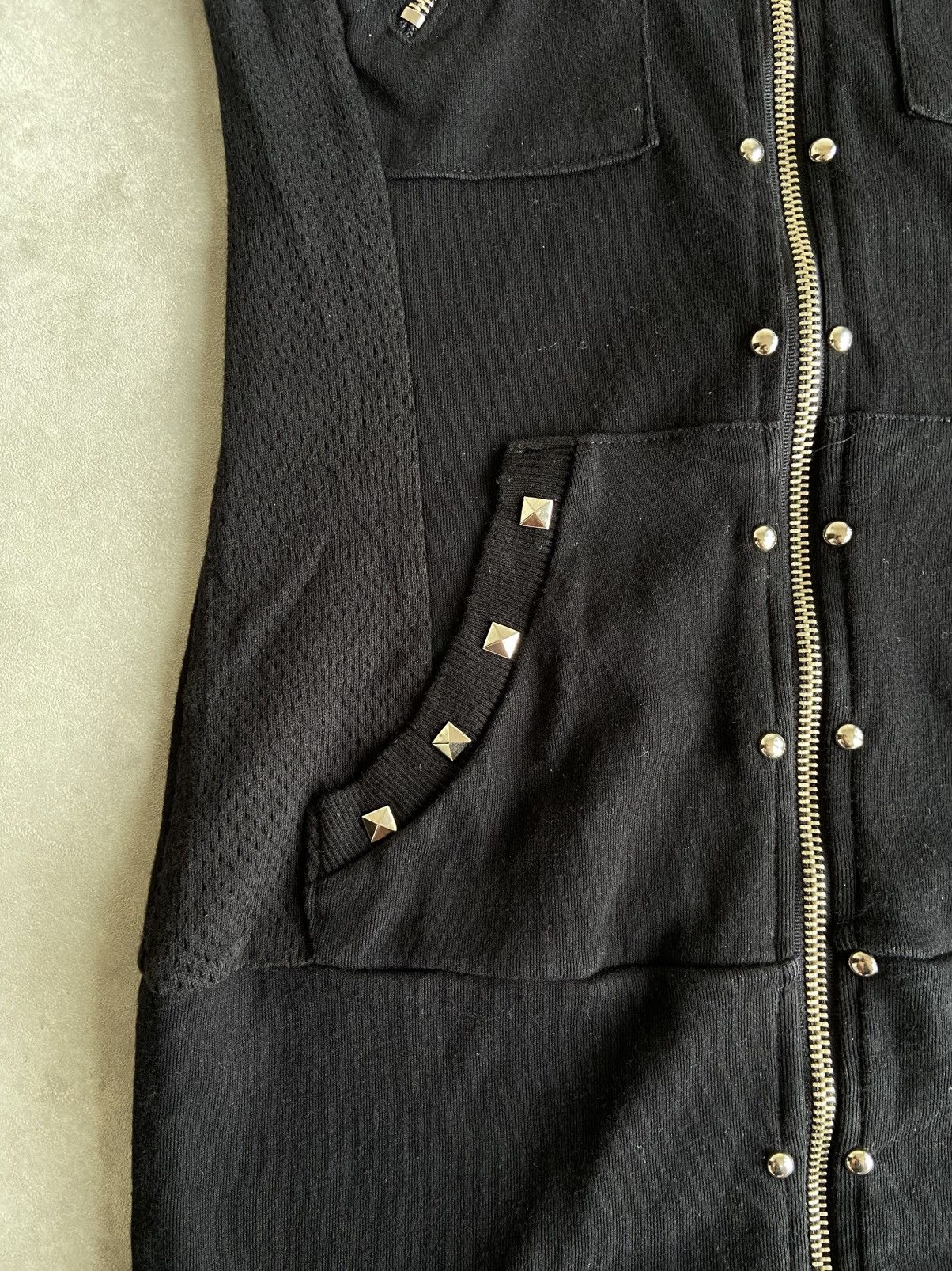 If Six Was Nine Vintage Y2K Sleeves Hoodie Chrome Punk Style Size US M / EU 48-50 / 2 - 10 Thumbnail